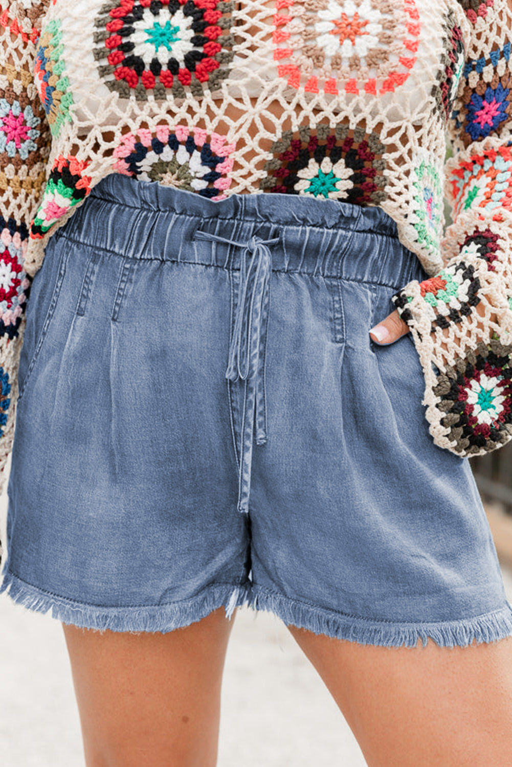 Classic Chic Denim Shorts