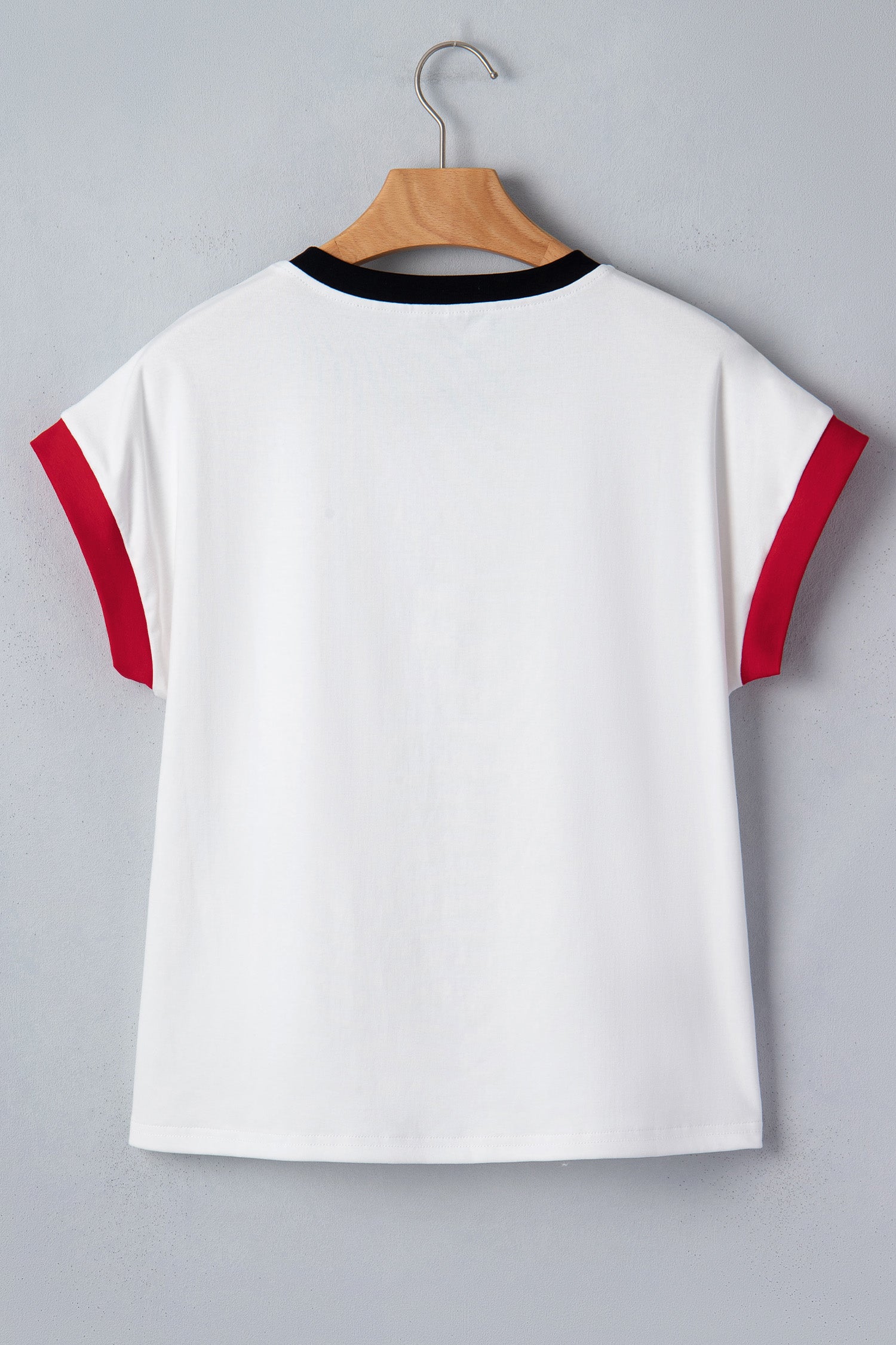 White USA Sequin Shirt