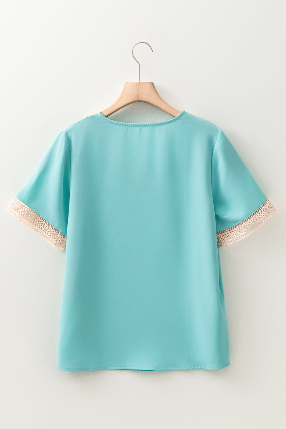 Green Lace Blouse