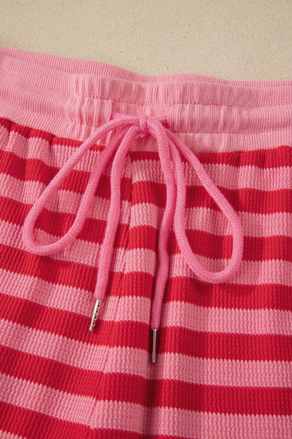 Cherry Stripe Lounge Set