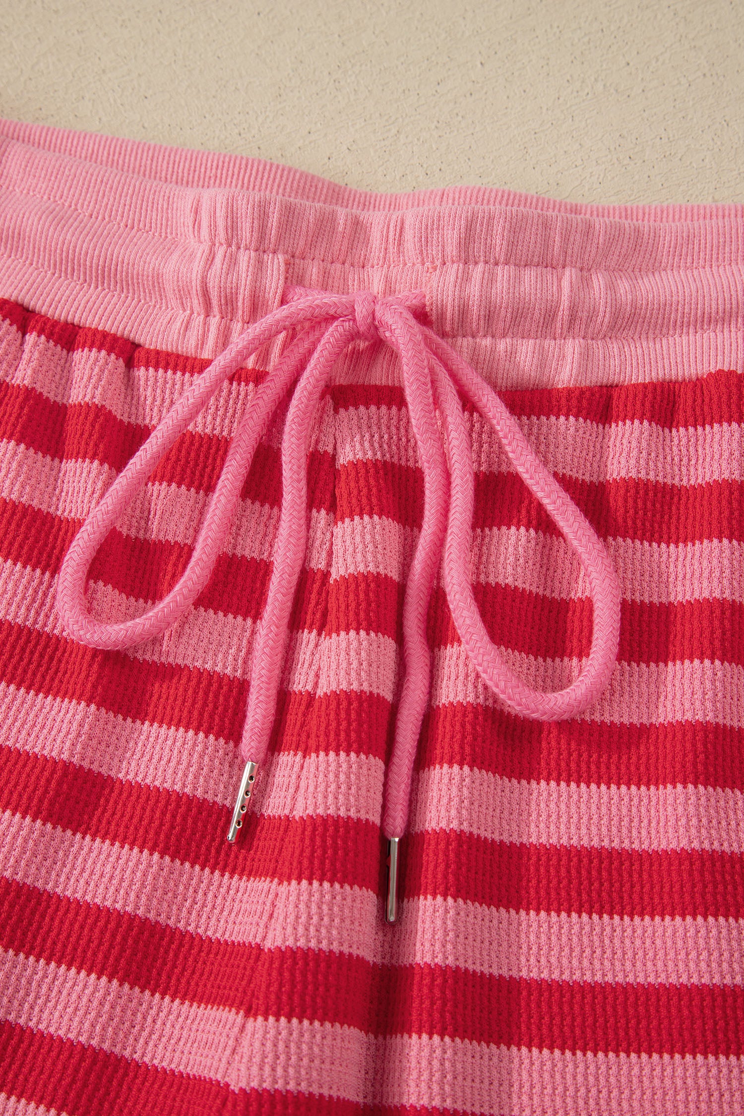 Cherry Stripe Lounge Set