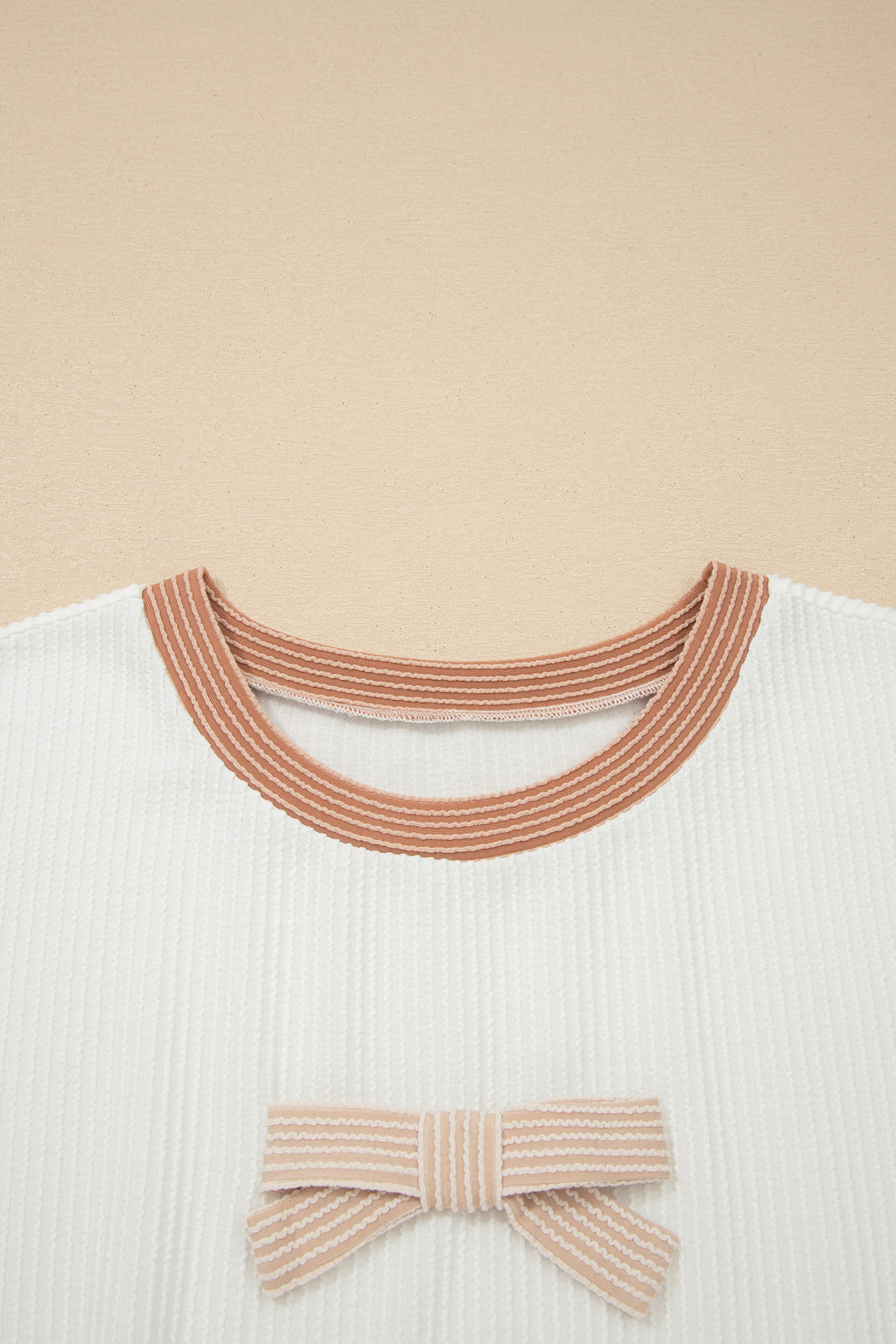 Delicate Bowknot Top
