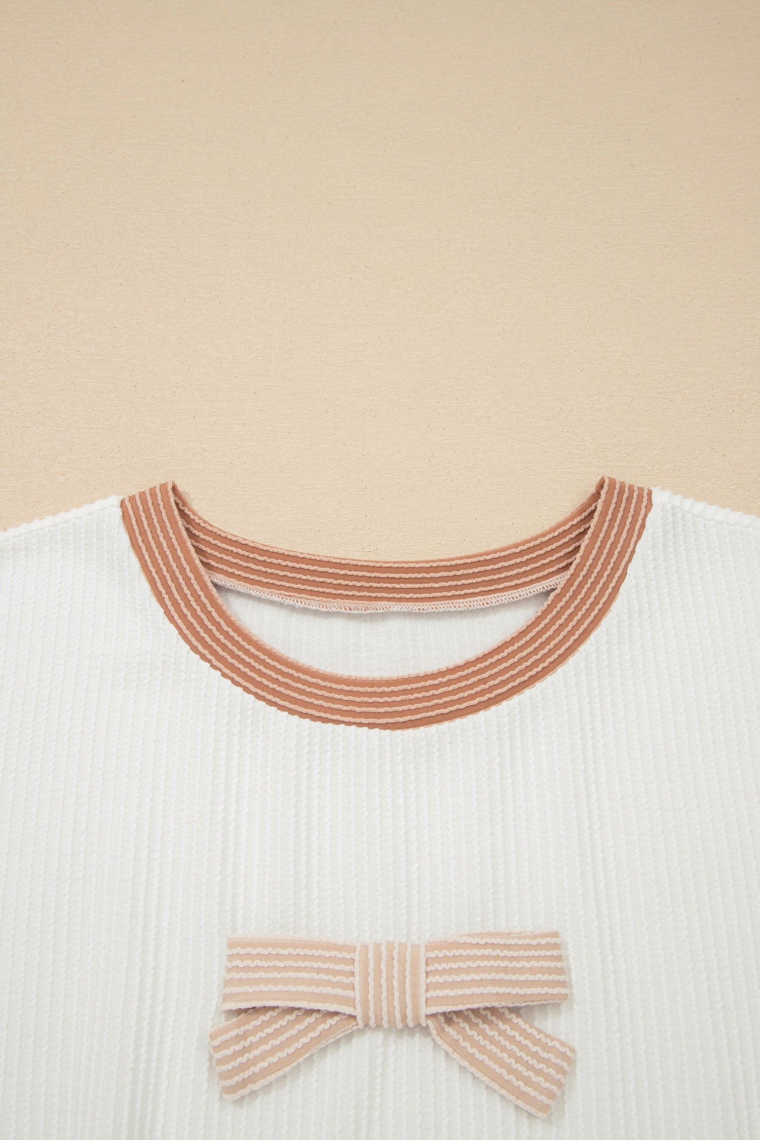 Delicate Bowknot Top