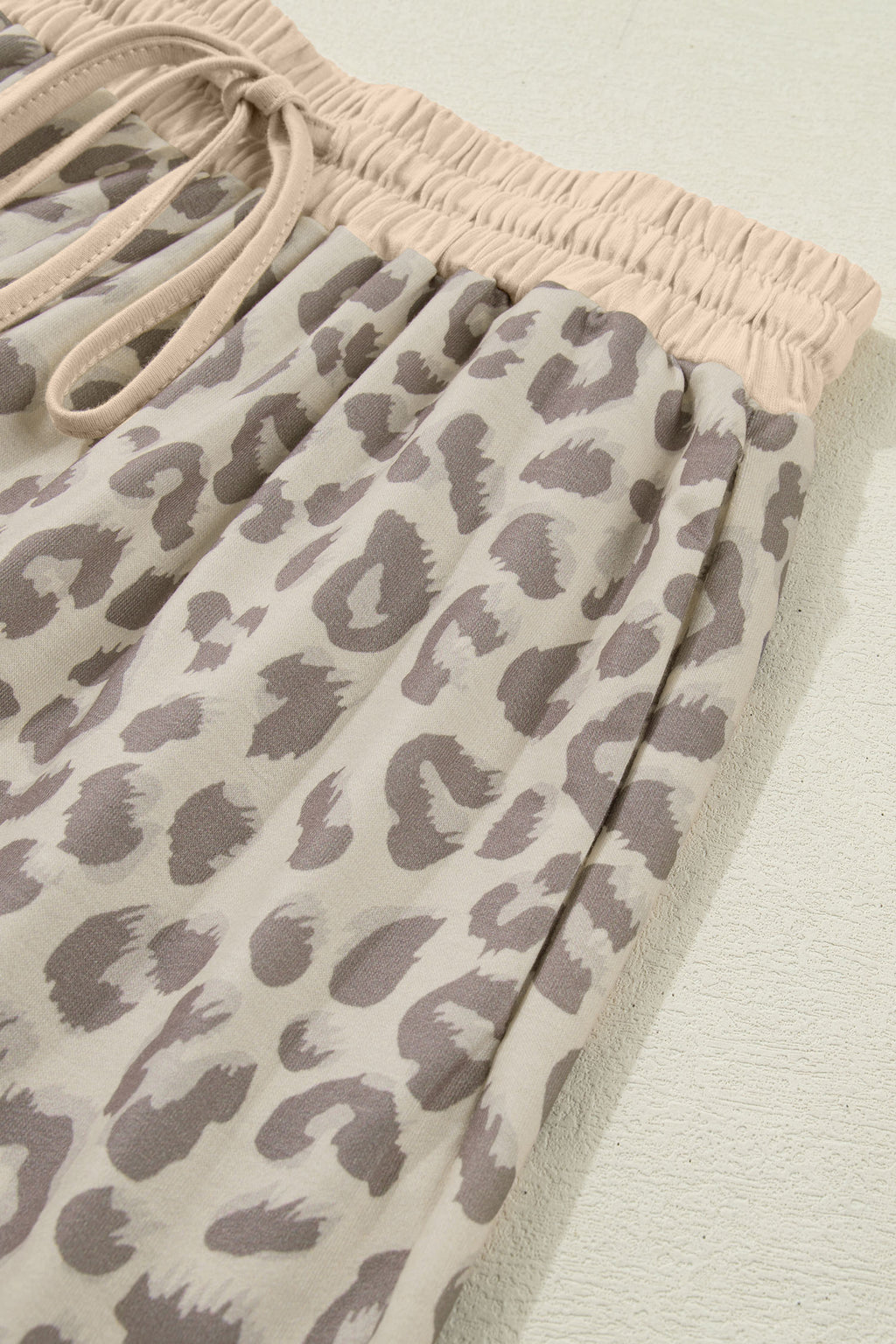 Leopard Printed 2pcs Short Set