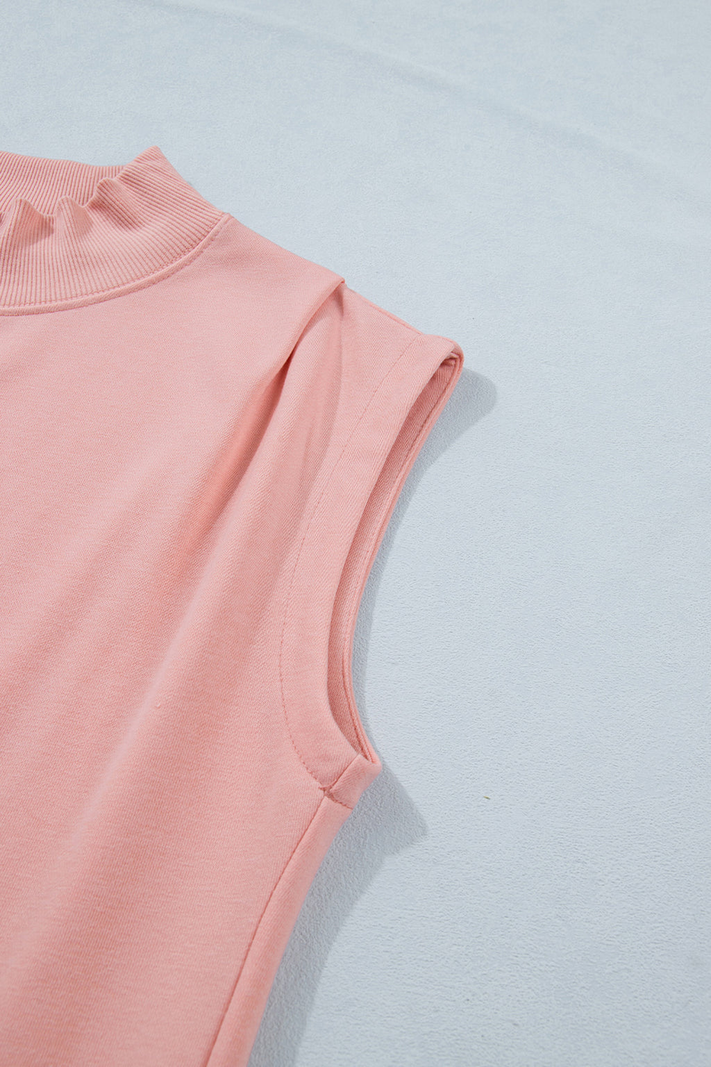 Effortless Coral Chic Top