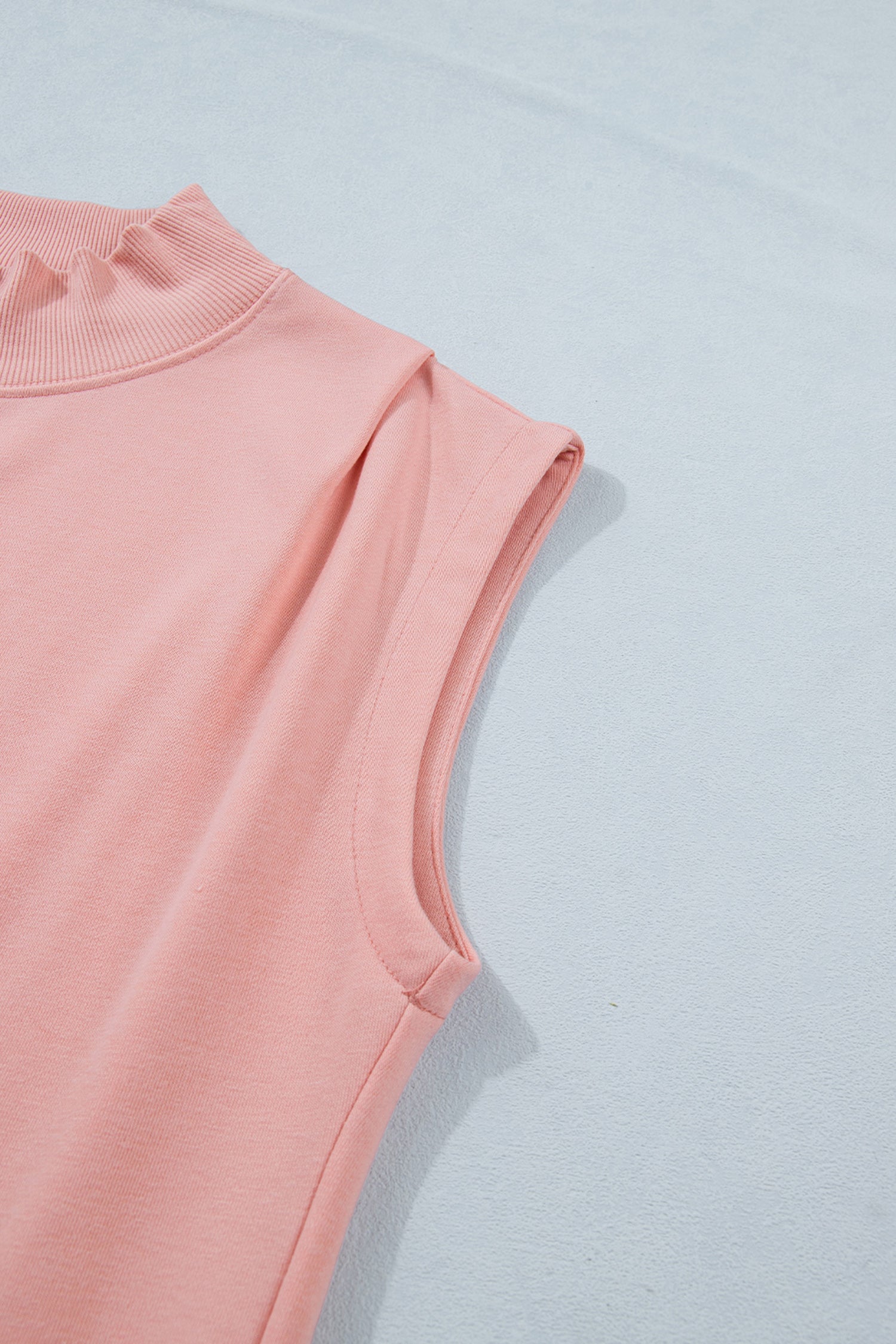 Effortless Coral Chic Top