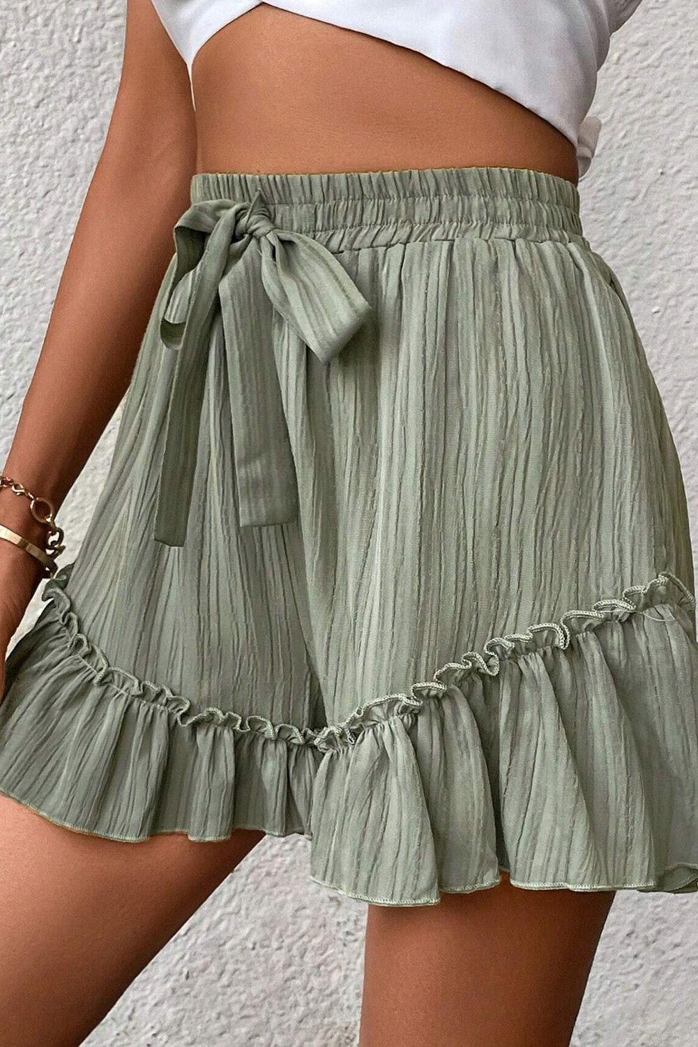 Laurel Green Shorts
