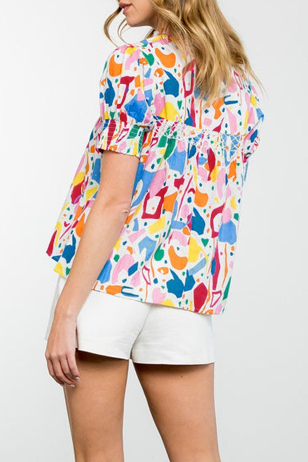 Dazzling Puff Sleeve Blouse