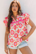 Rose Floral Blouse