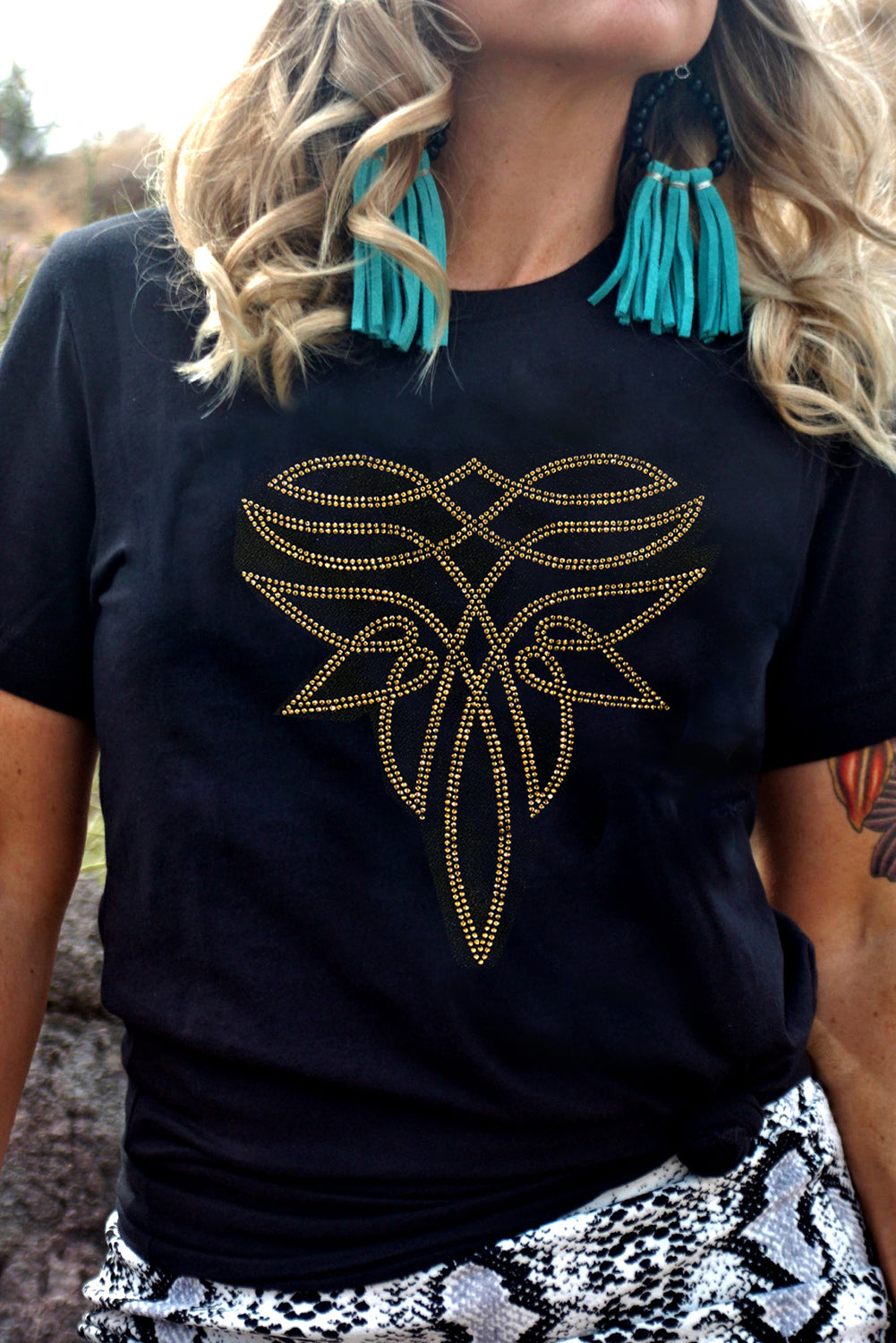 Rhinestone Western