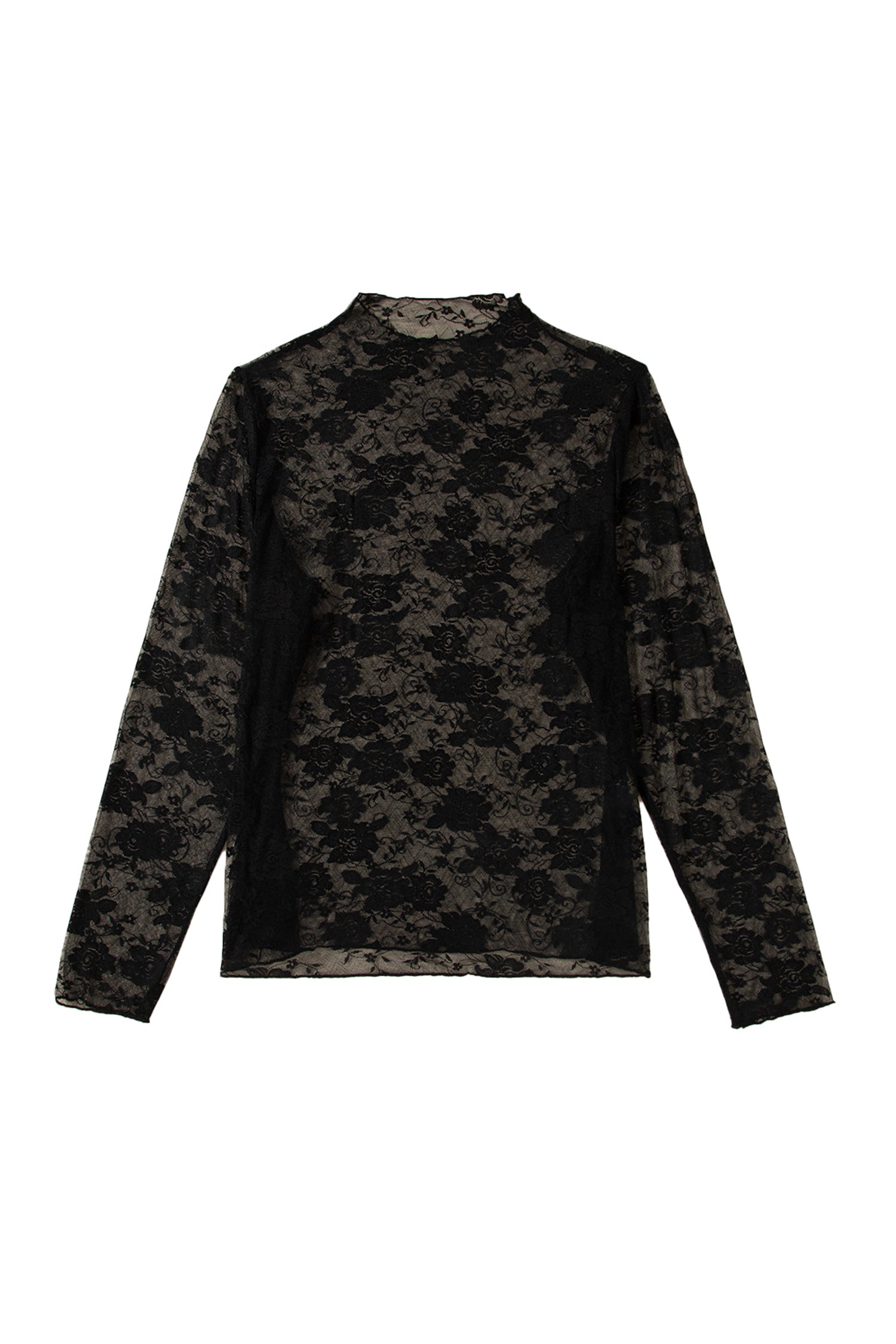 Lux Midnight Sheer Top