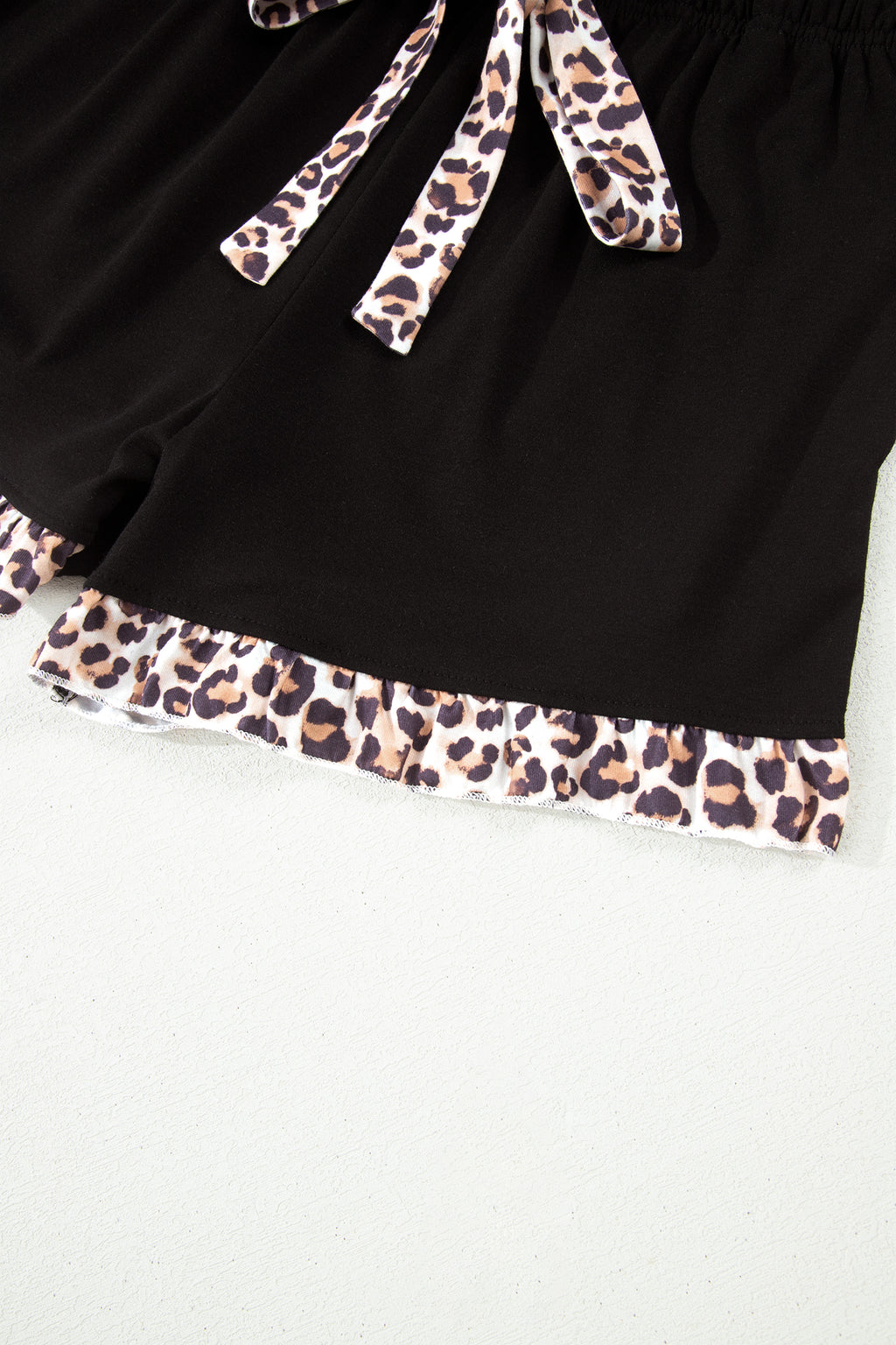 Midnight Leopard Lounge Set