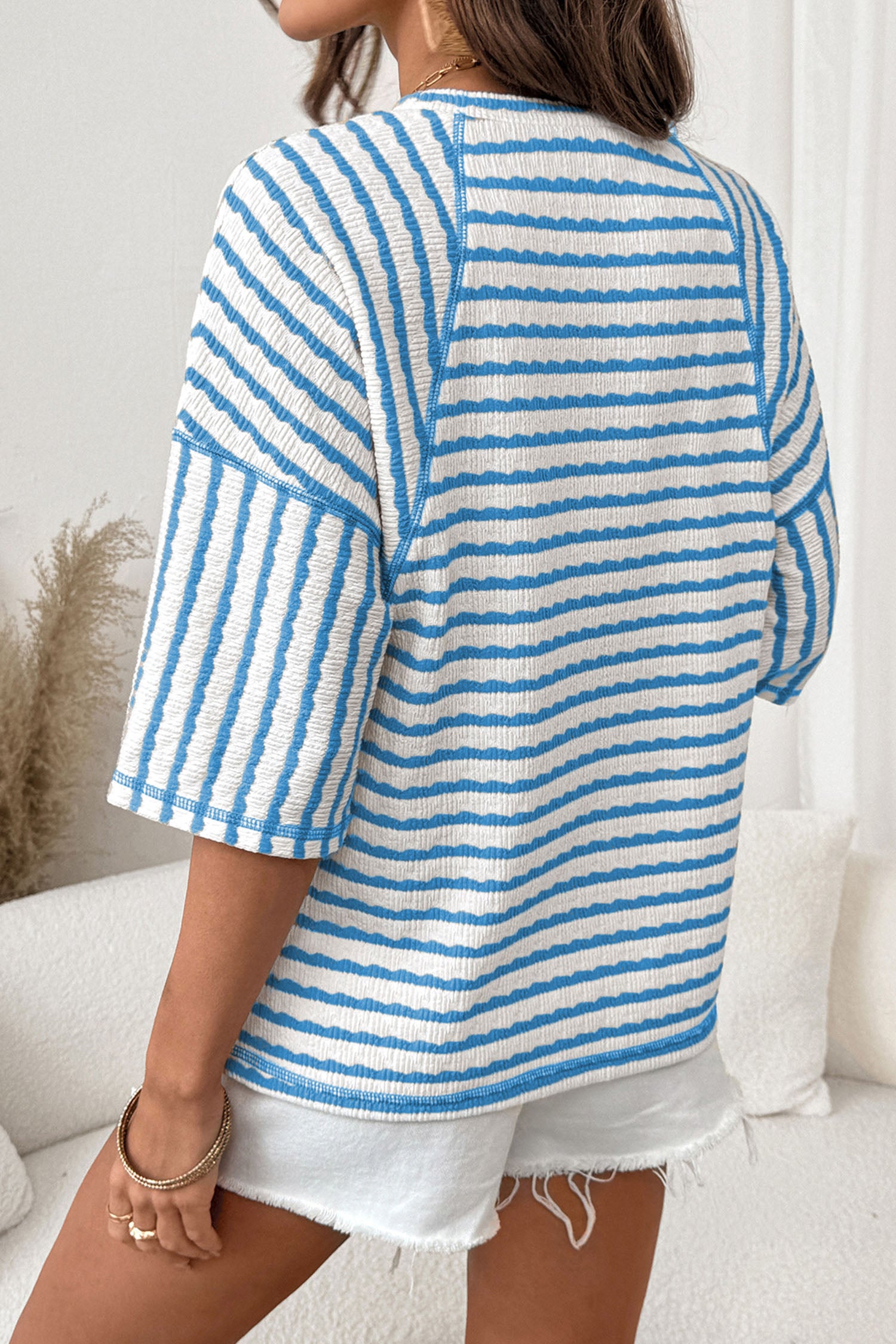 Coastal Breeze Striped Top