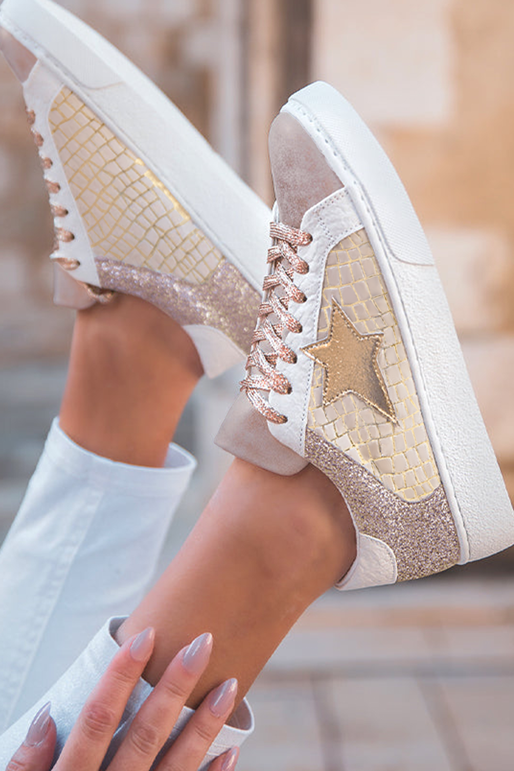 Southern Glam Star Sneakers