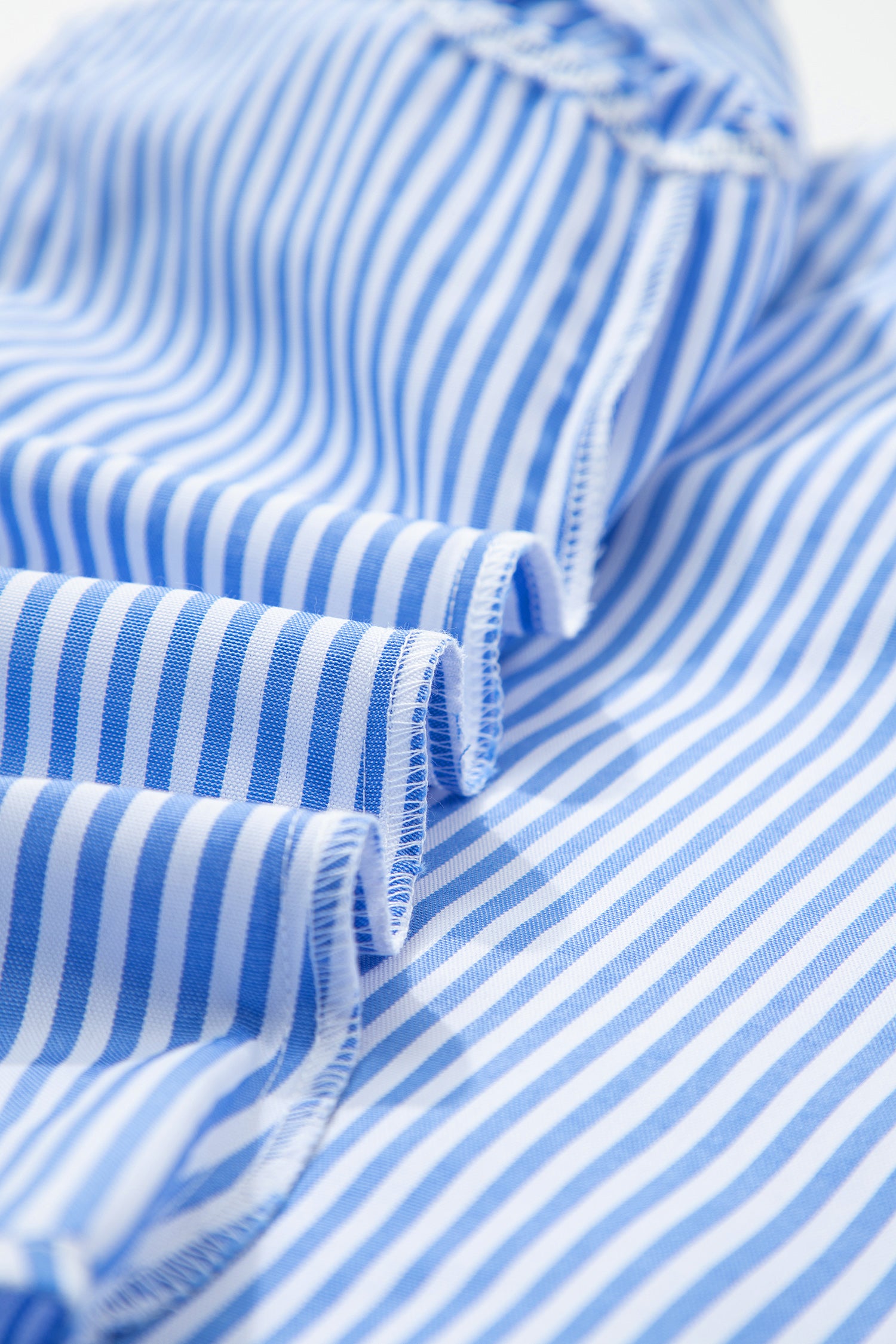 Sky Blue Stripe Blouse