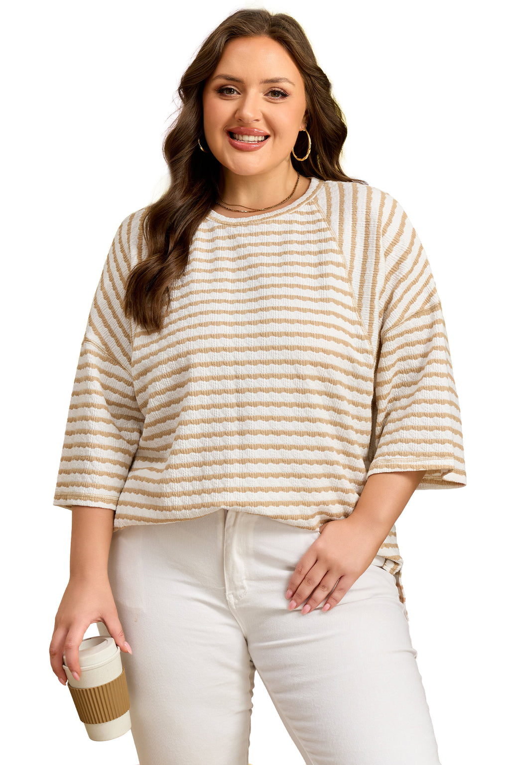 Soft Sands Stripe Top