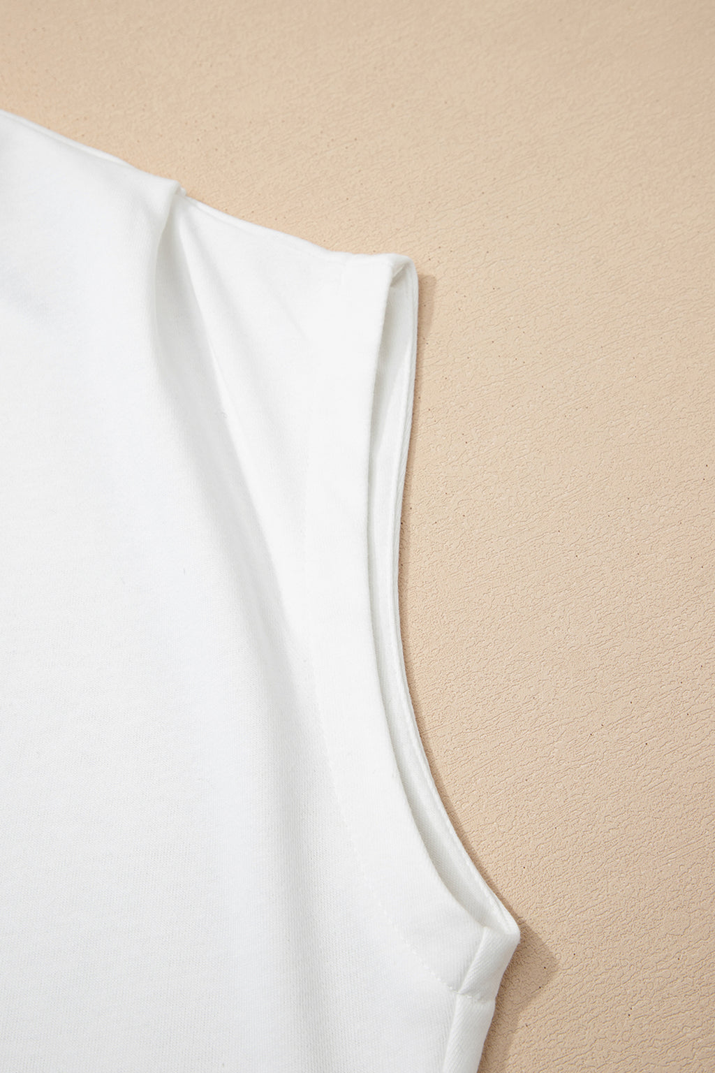 White Loose Top