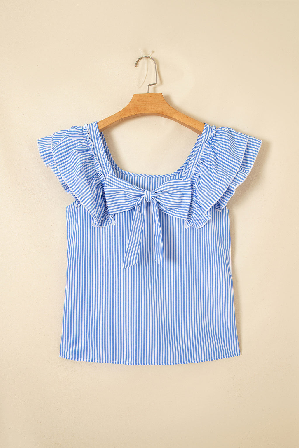 Sky Blue Stripe Blouse