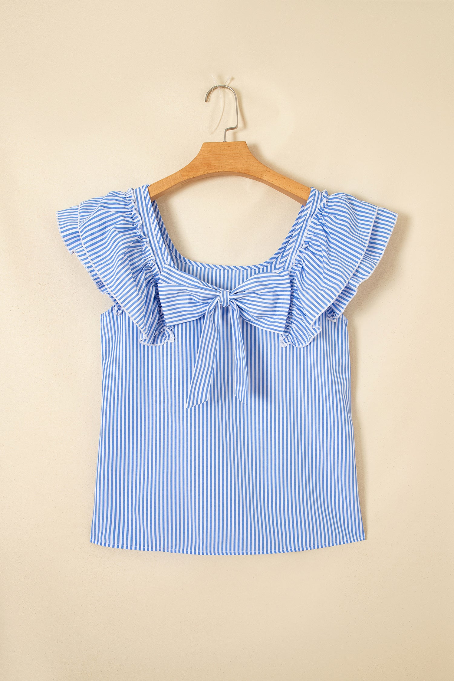 Sky Blue Stripe Blouse