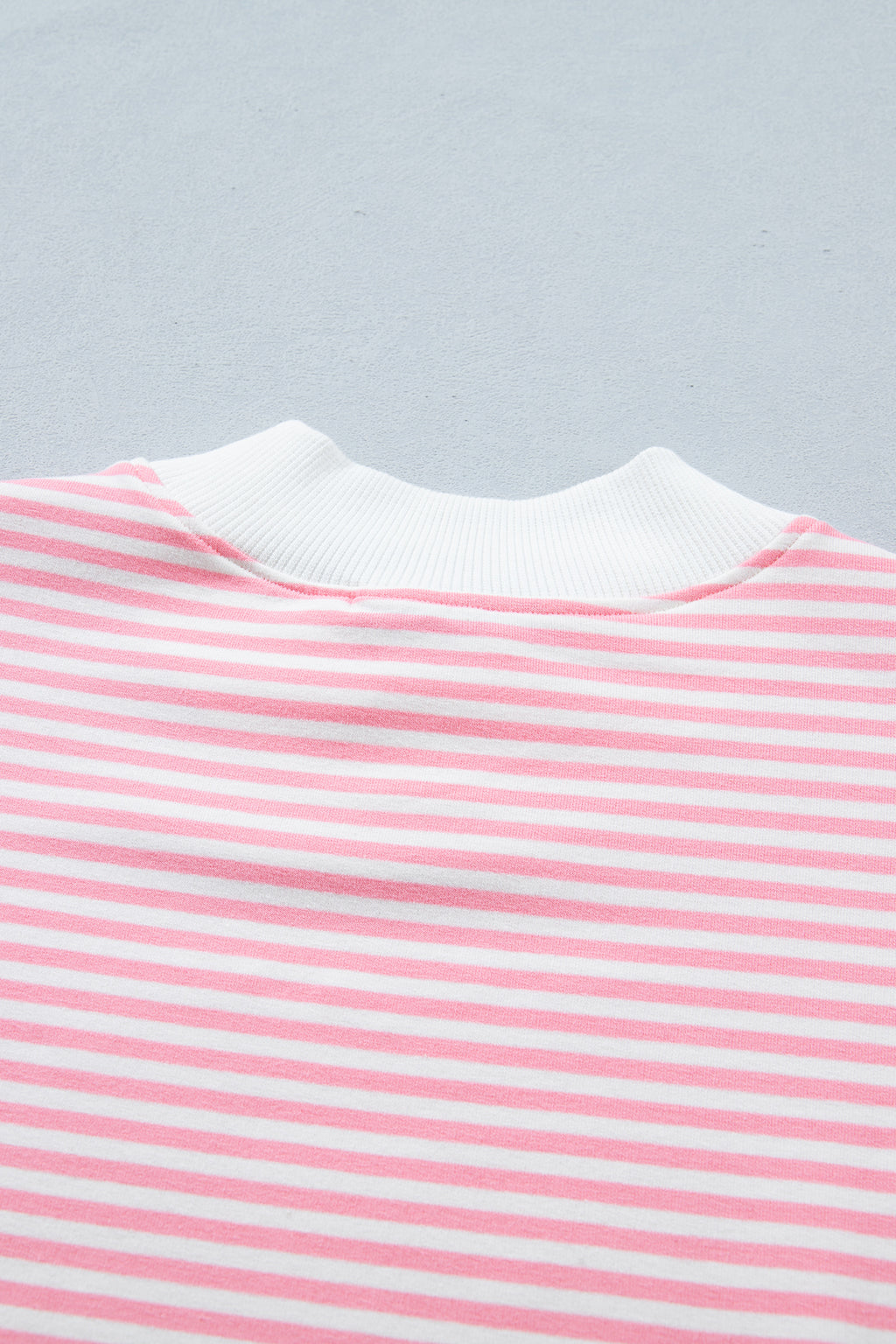 Pink Stripe 2pcs Short Set