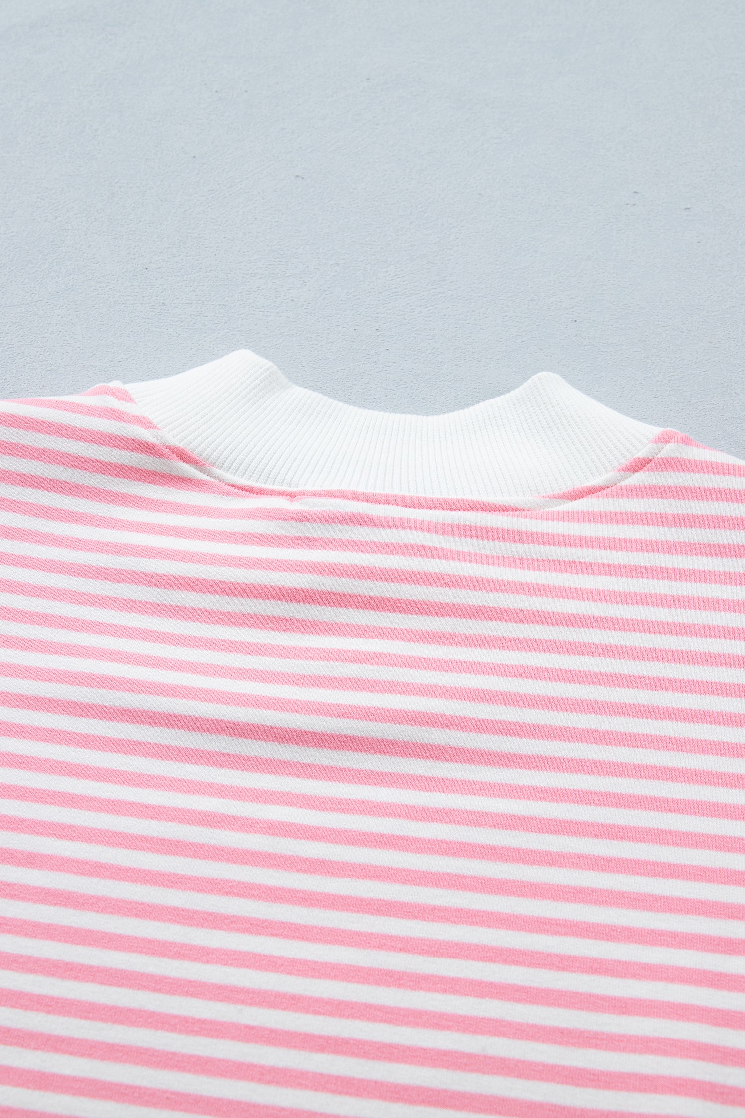 Pink Stripe 2pcs Short Set