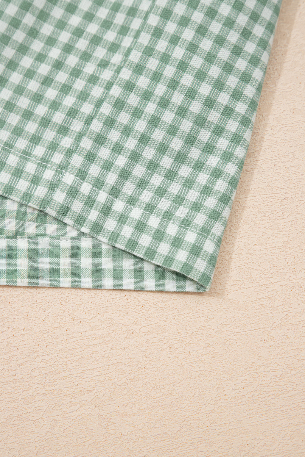 Savy Sage Plaid Shorts