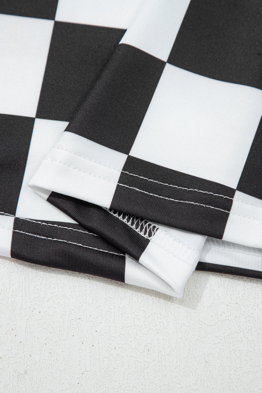 Checkerboard Slim Tank Top