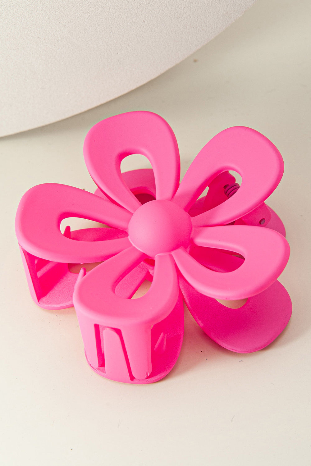 Rose Red Sweet Claw Clip