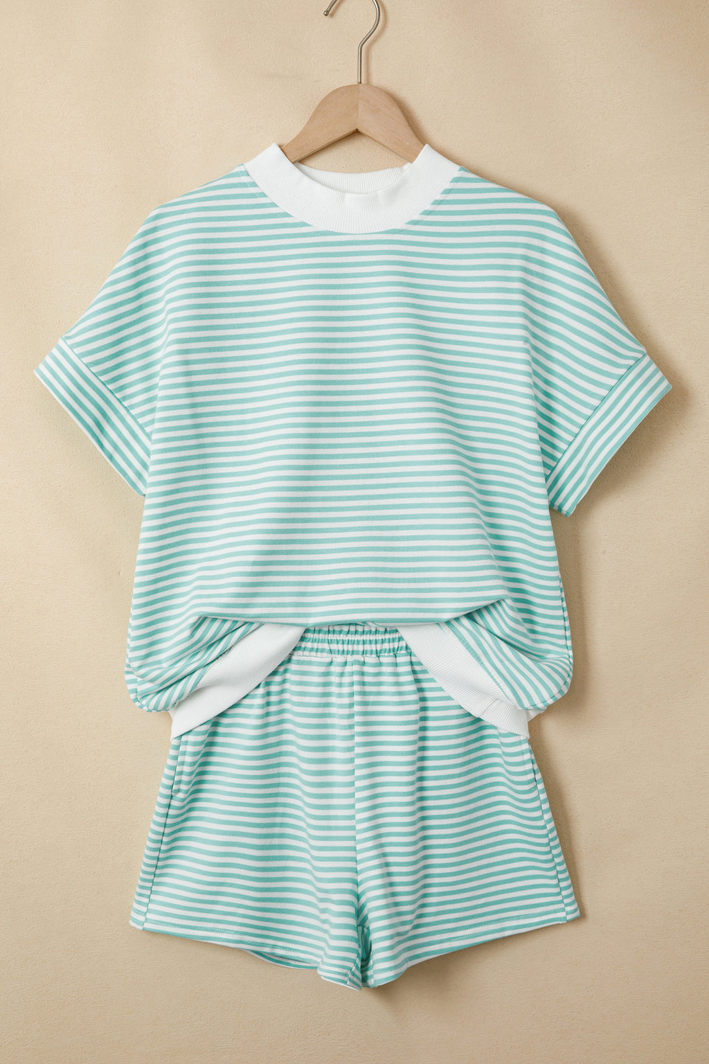 Mint Stripe Chill Set