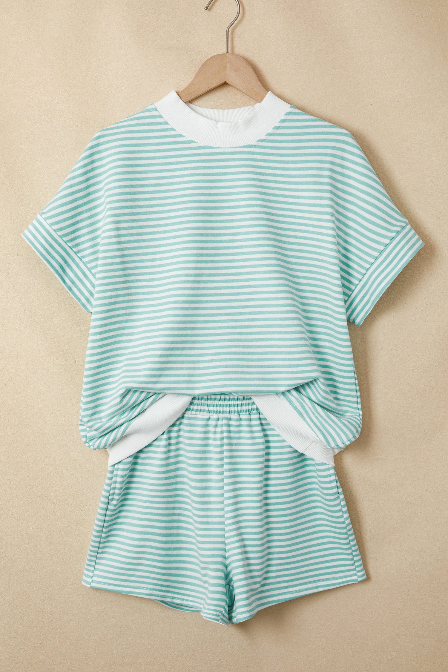 Mint Stripe Chill Set
