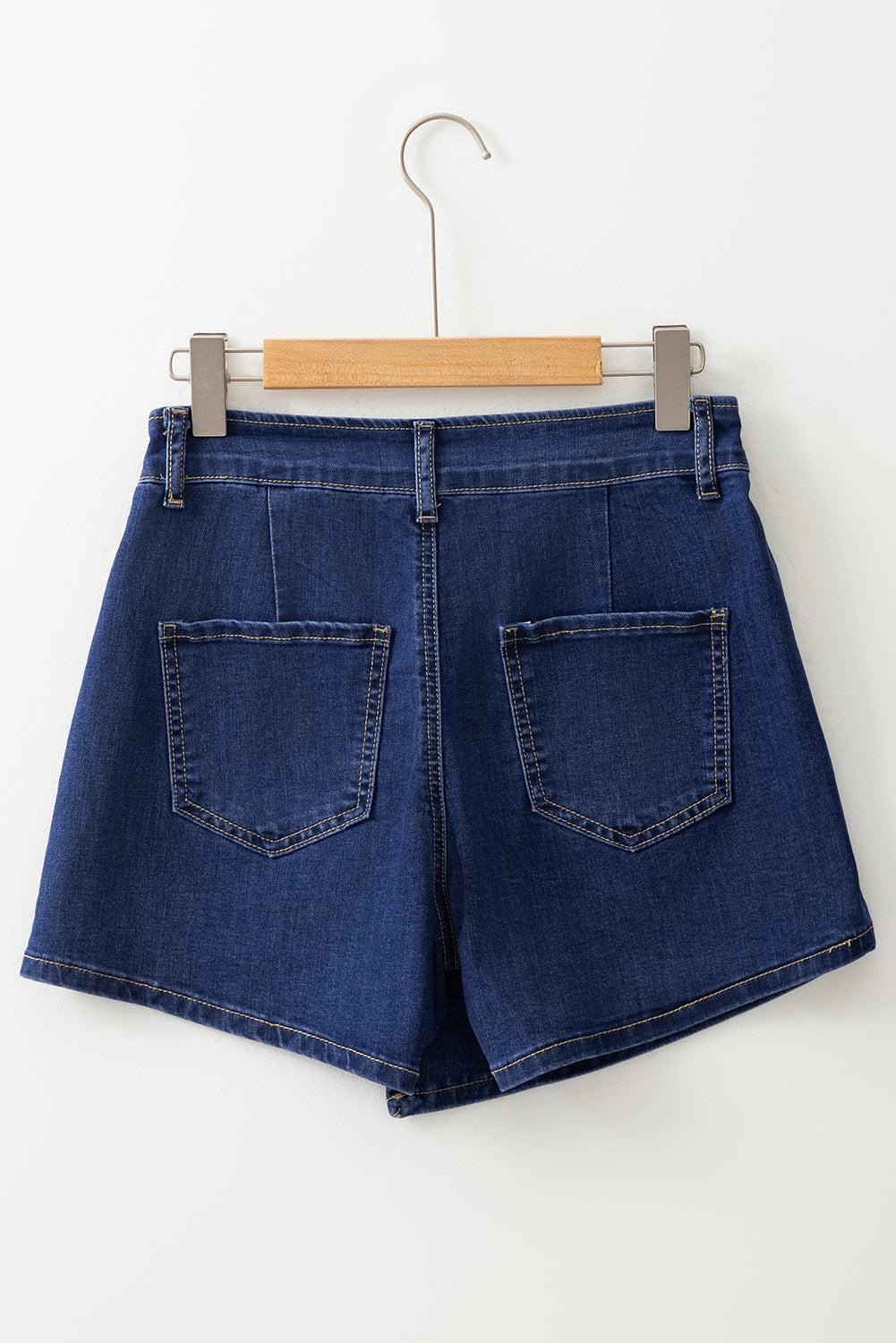 Bluing Denim Shorts