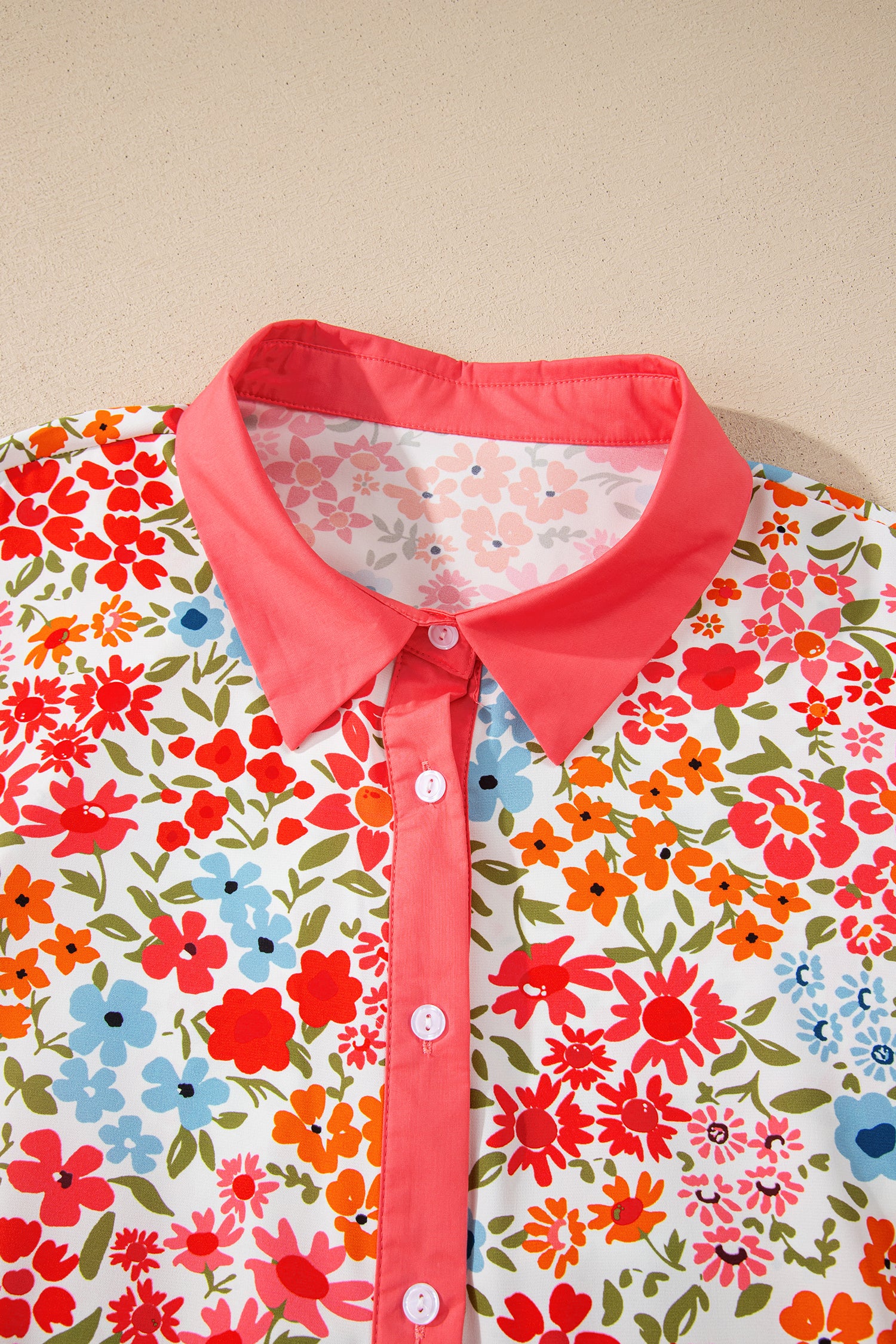 Rosey Floral Chic Mini Dress