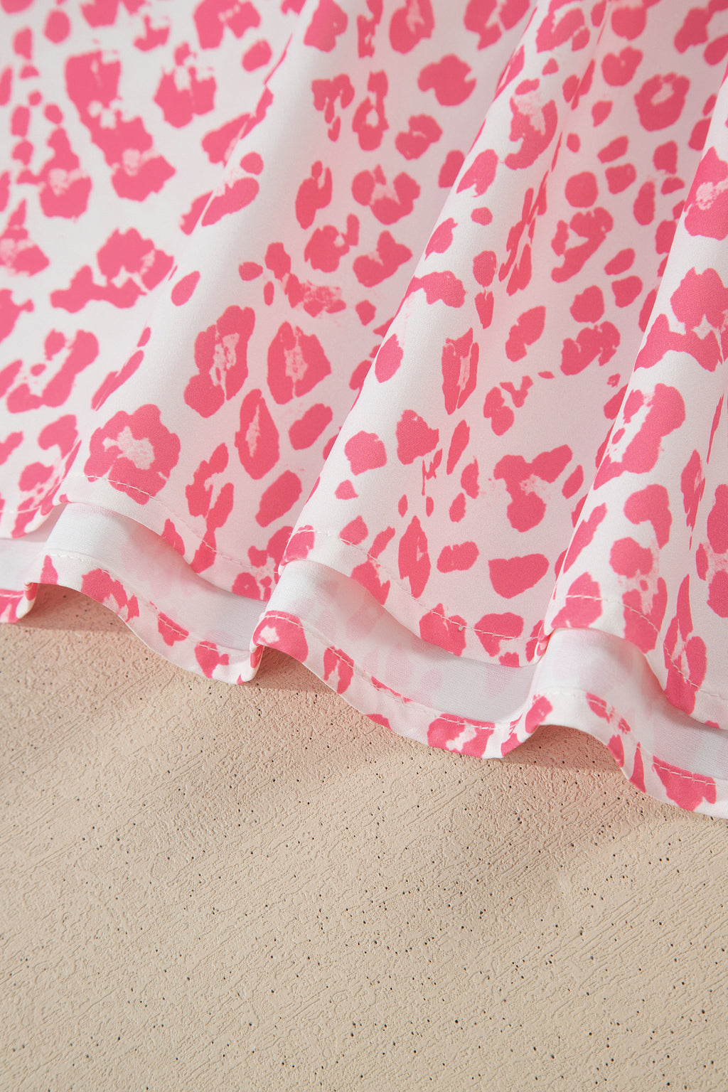 Rosé Wild Ruffle Blouse