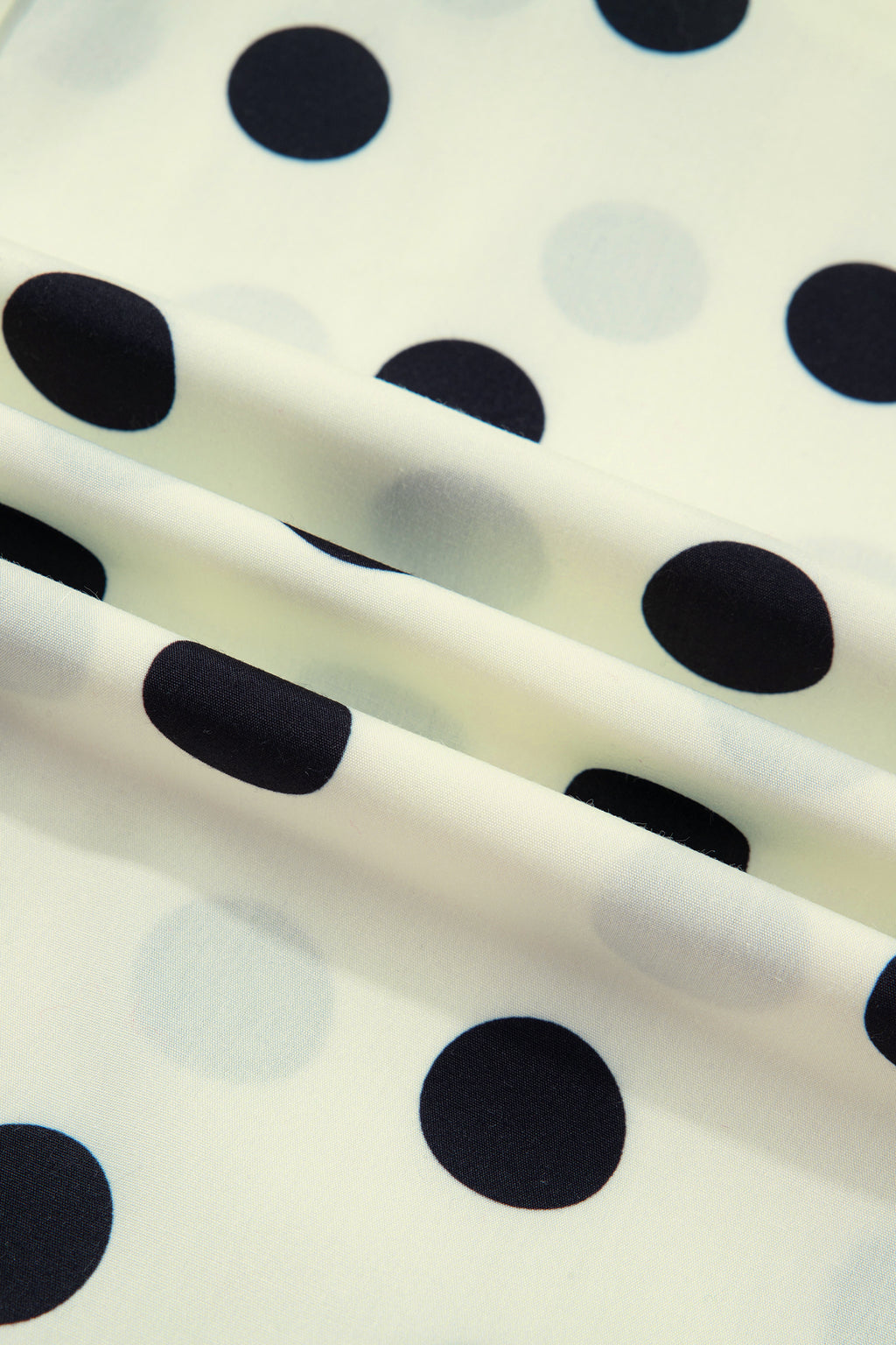 Black Polka Dot Ankle Length Harem Pants