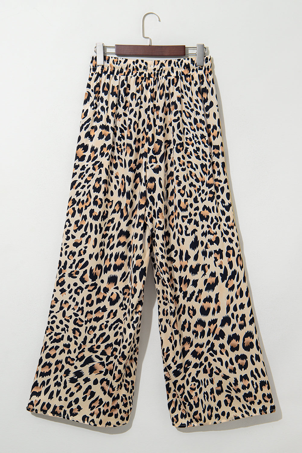 Leopard Wide Leg Pants