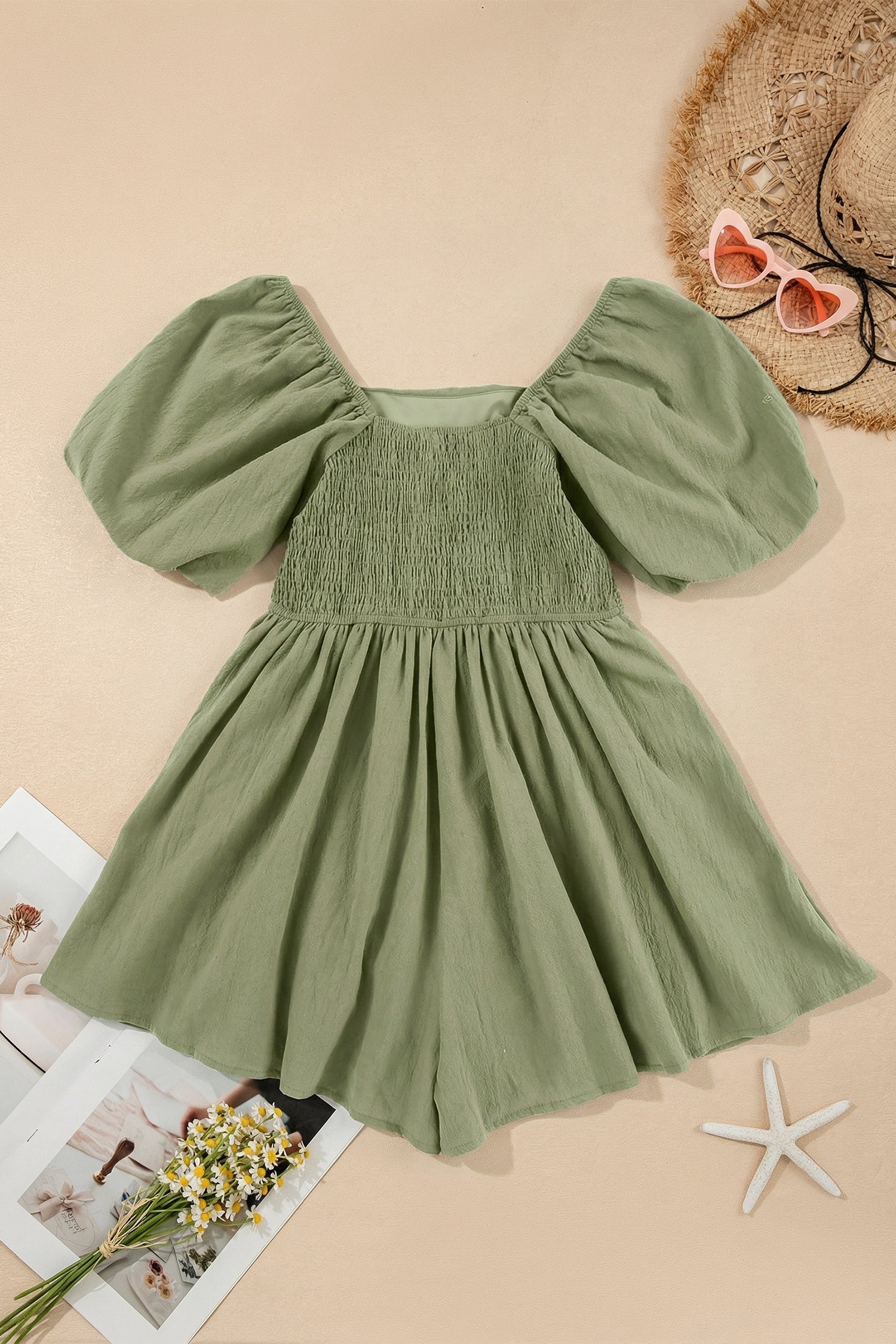 Blooming Sage Romper