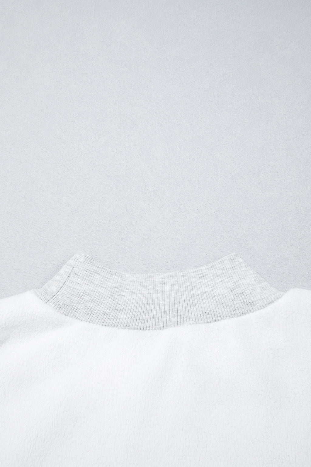 Light Grey High Neck GAMEDAY/ FOOTBALL Double Side Printed Reversible Sweatshirt