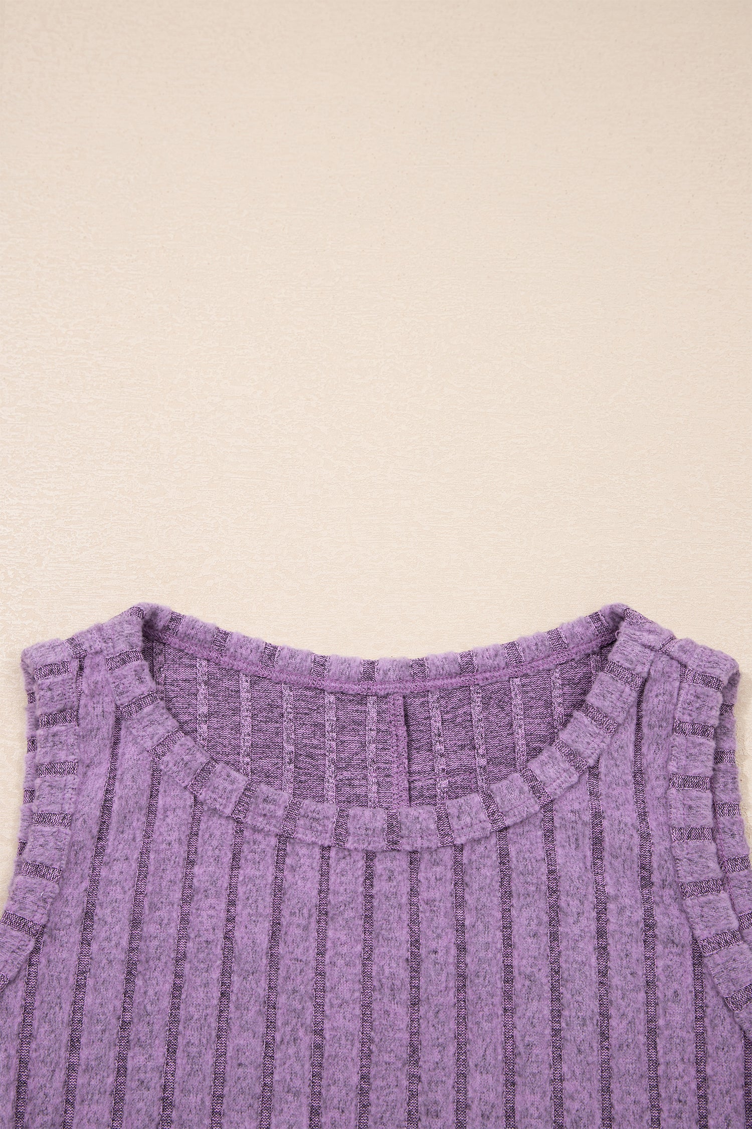 Phalaenopsis Slim Ribbed Mineral Wash Tank Top