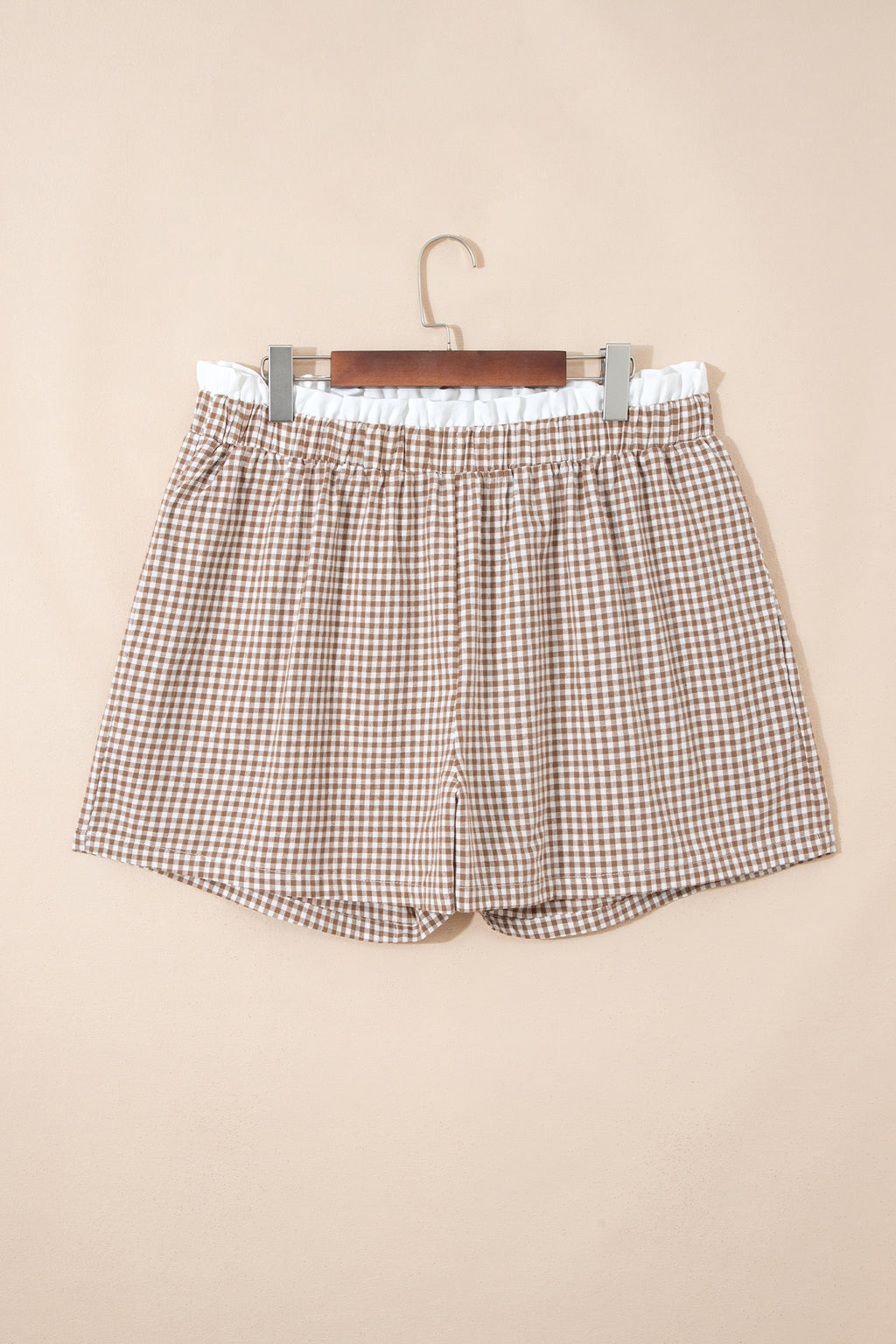 Cozy Check Lounge Shorts