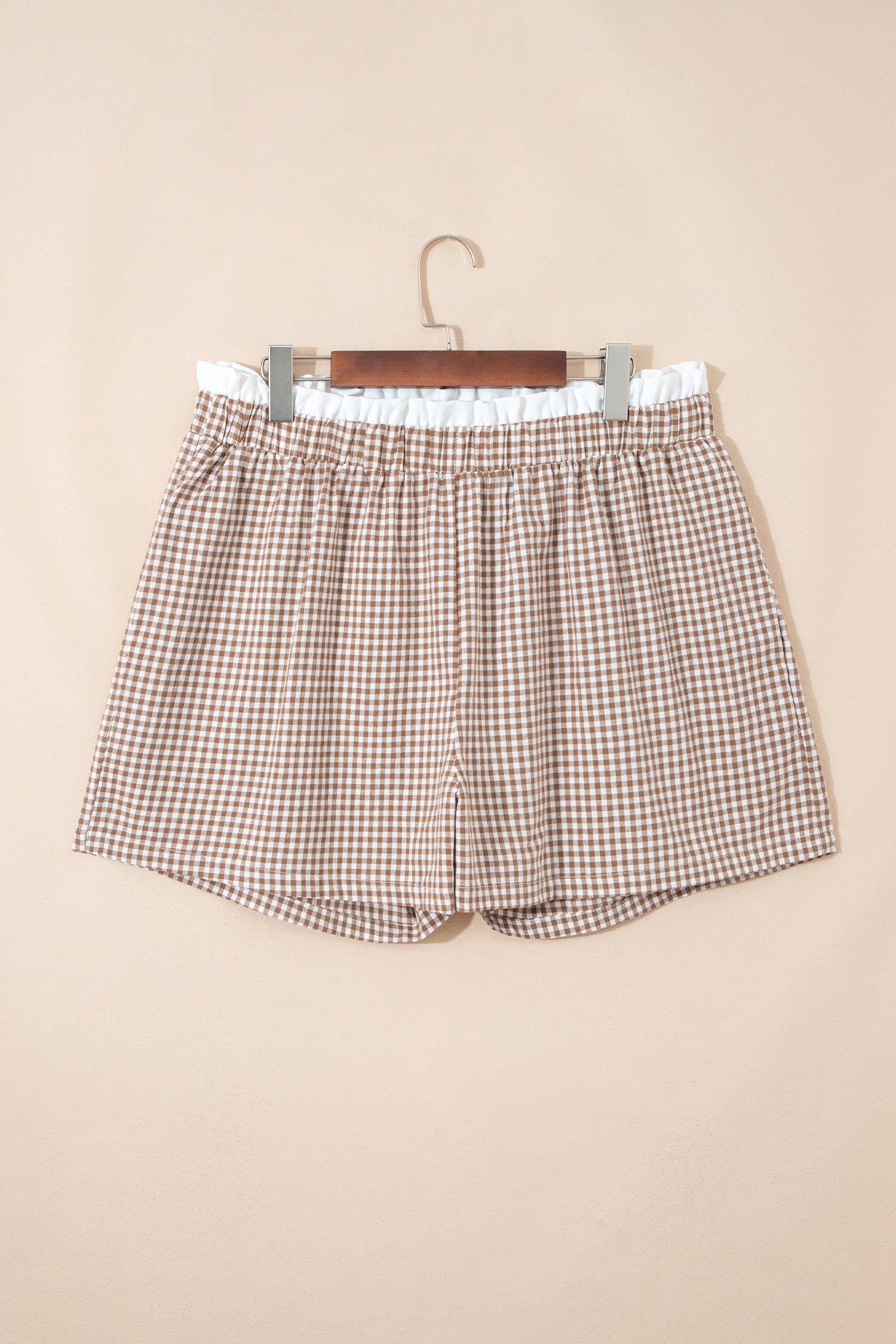Cozy Check Lounge Shorts