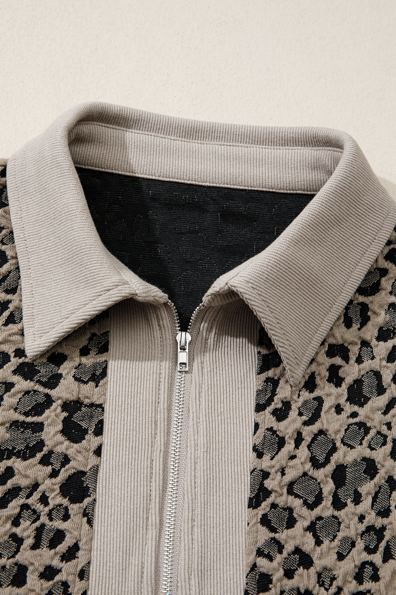 Wild Charm Zip Top