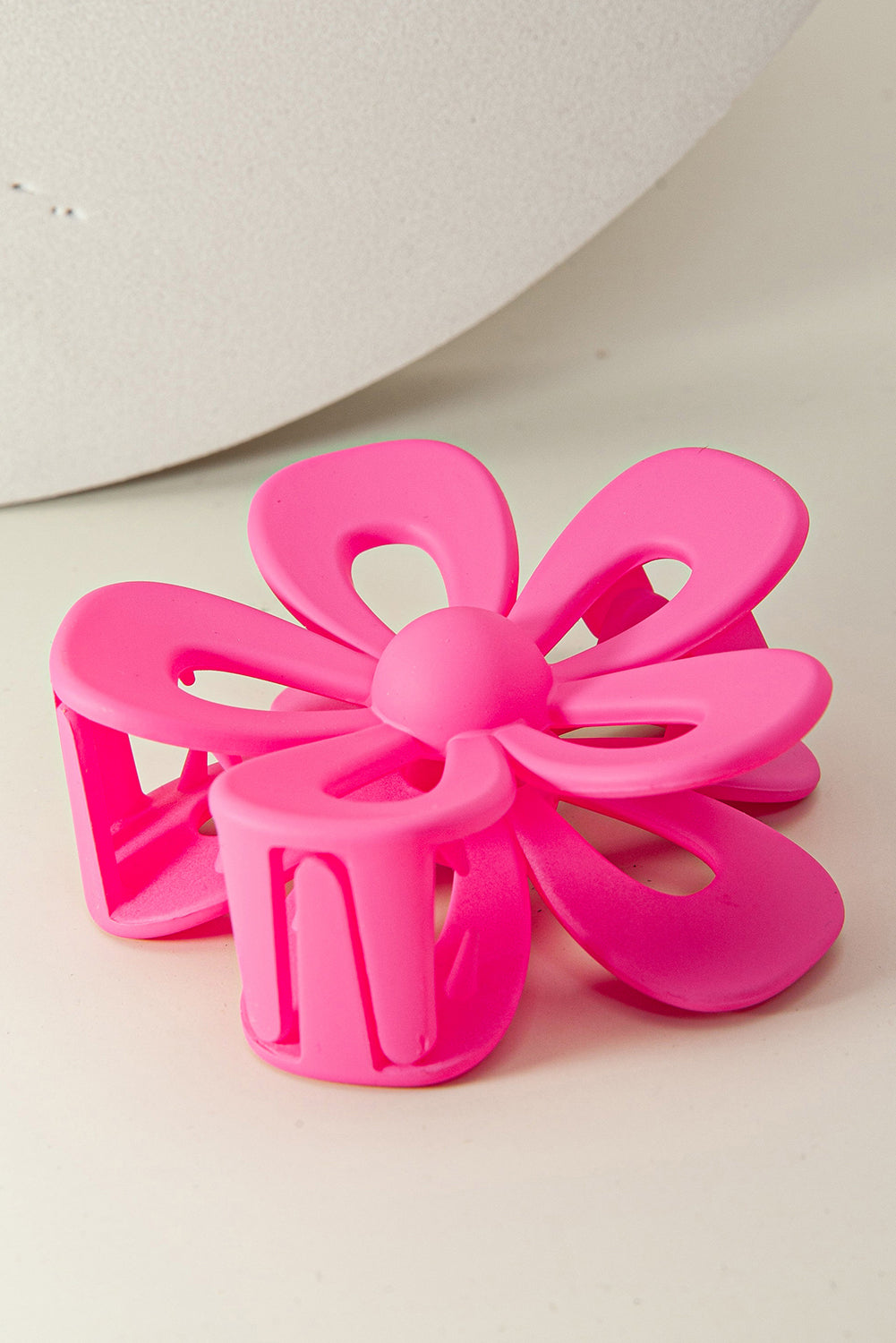 Rose Red Sweet Claw Clip