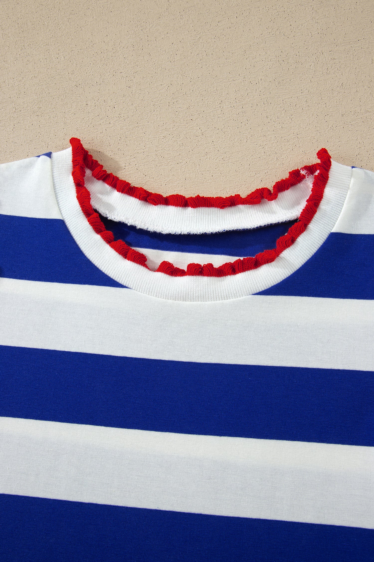 Blue Stripe Mini Dress
