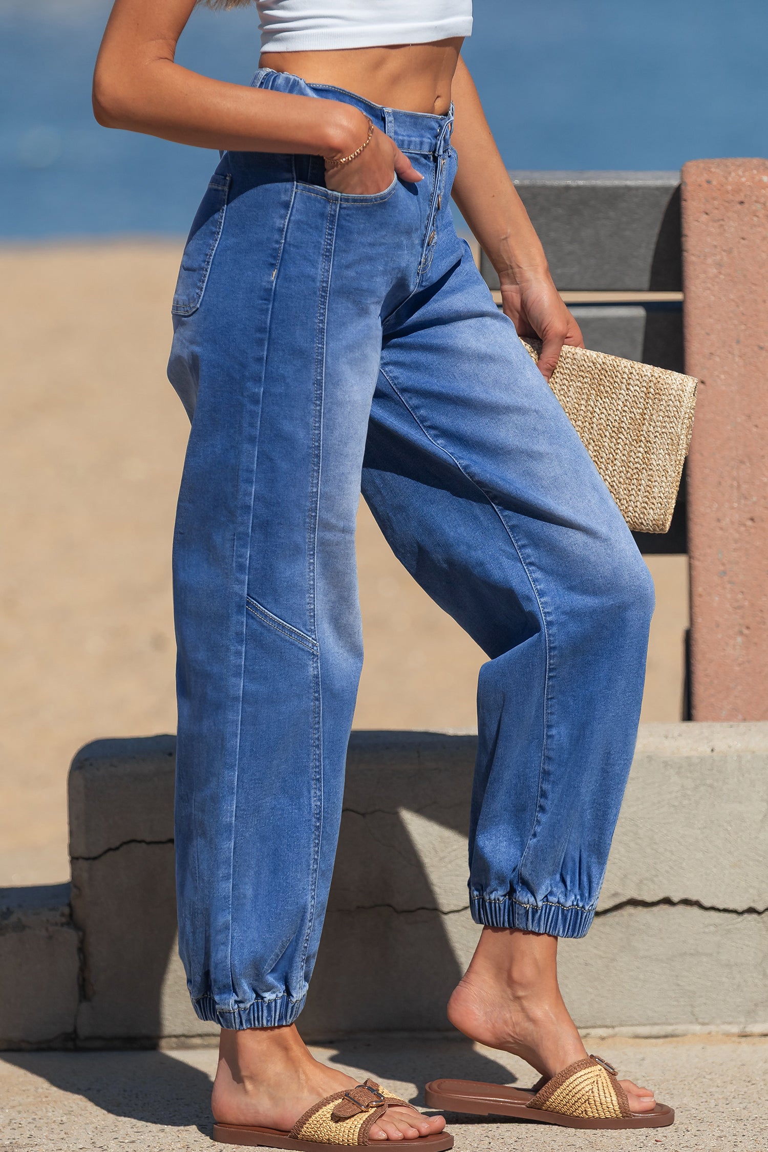 Casual Loose Fit Jeans