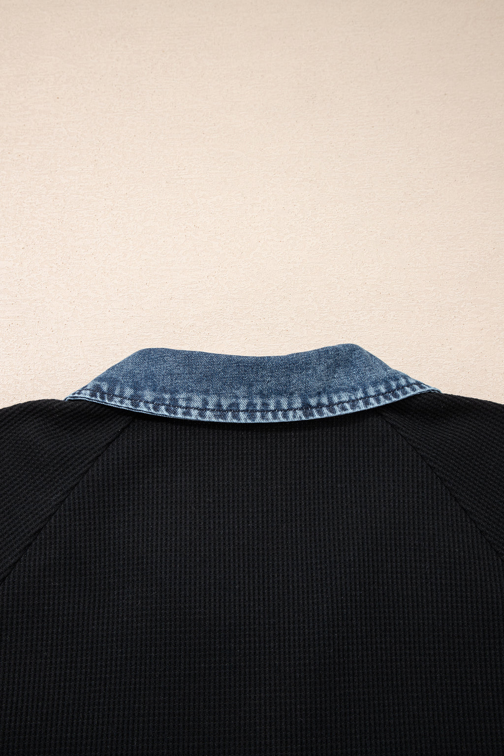 Midnight Denim Trim Polo Tee