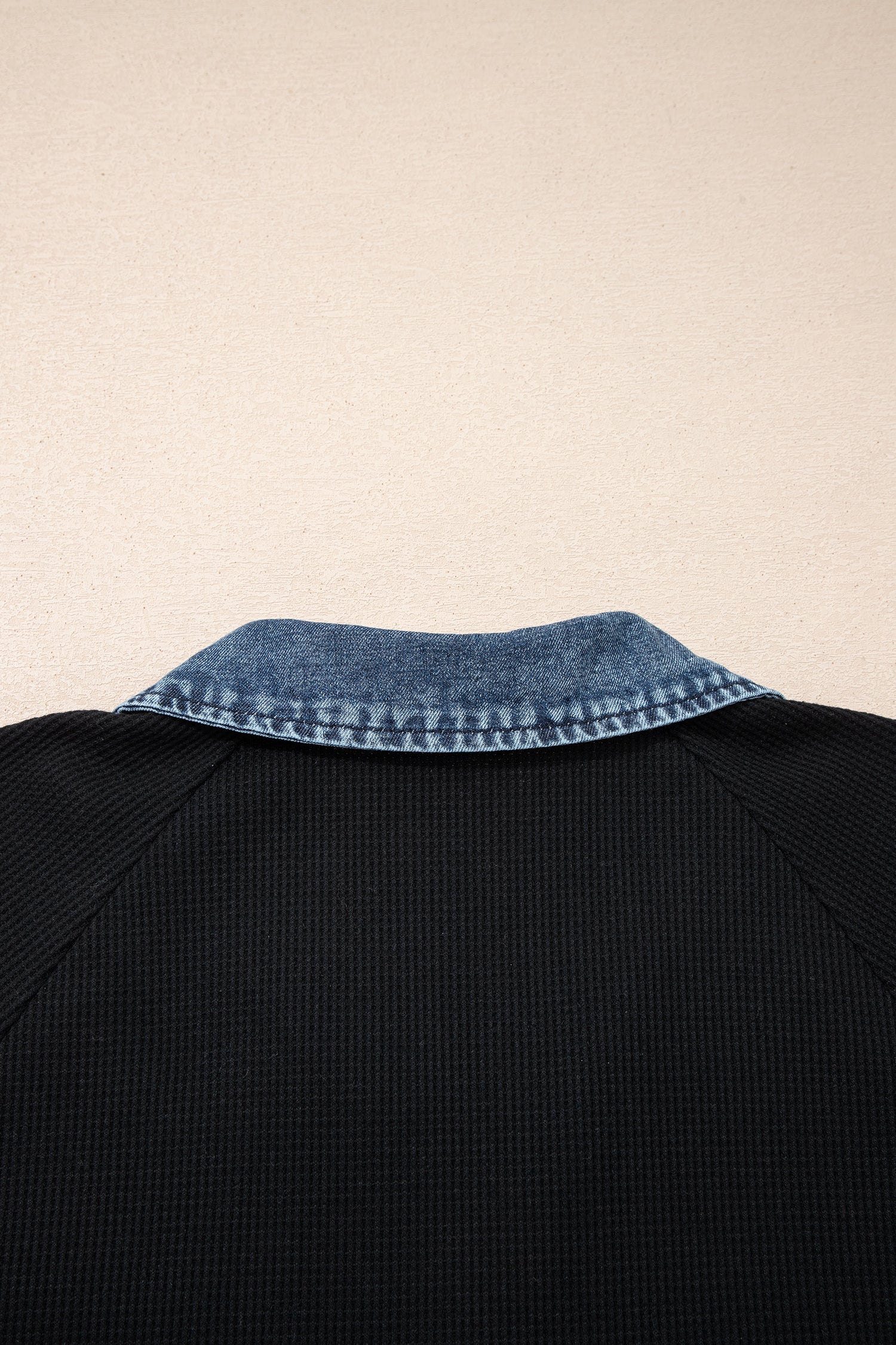 Midnight Denim Trim Polo Tee