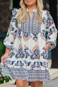 Boho Chic Mini Dress