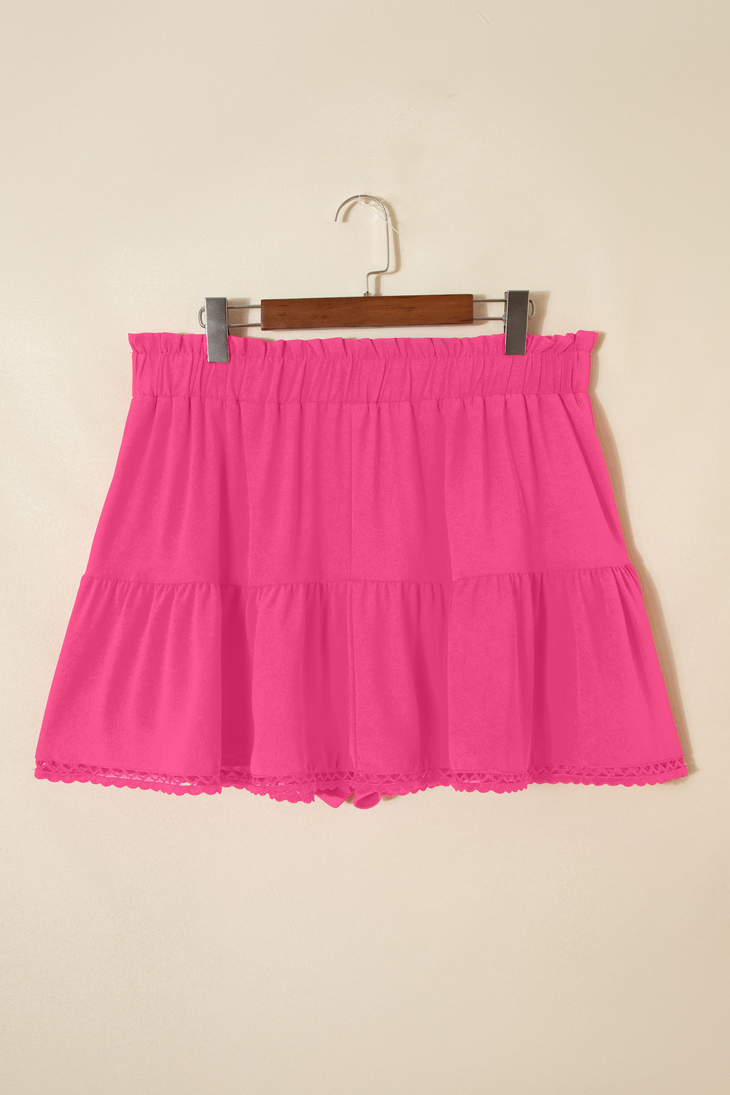 Blushing Boho Ruffled Shorts