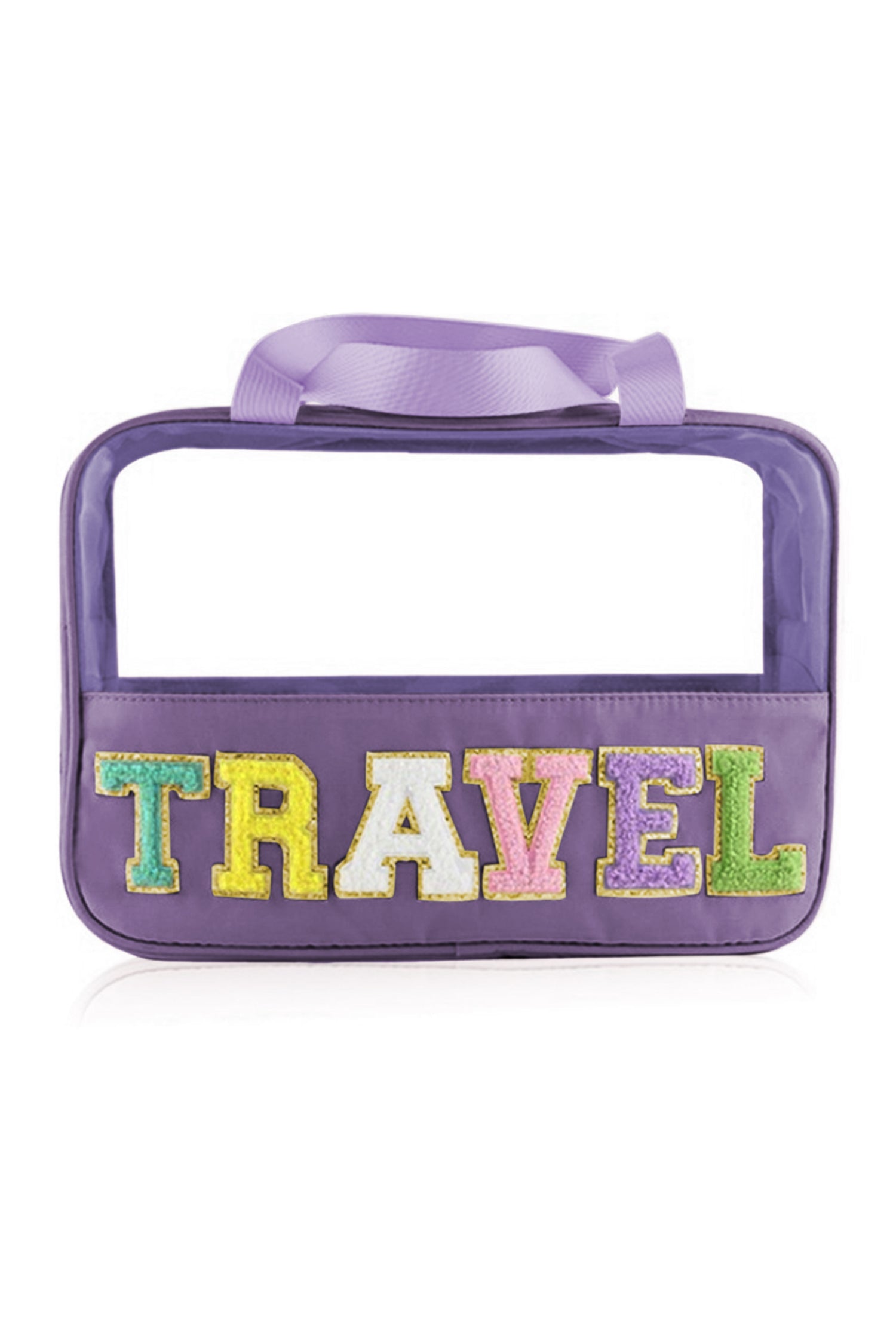 Purple TRAVEL Makeup Bag