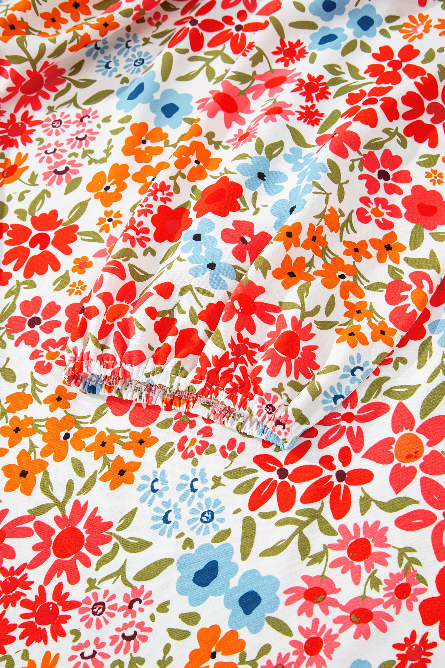Rosey Floral Chic Mini Dress